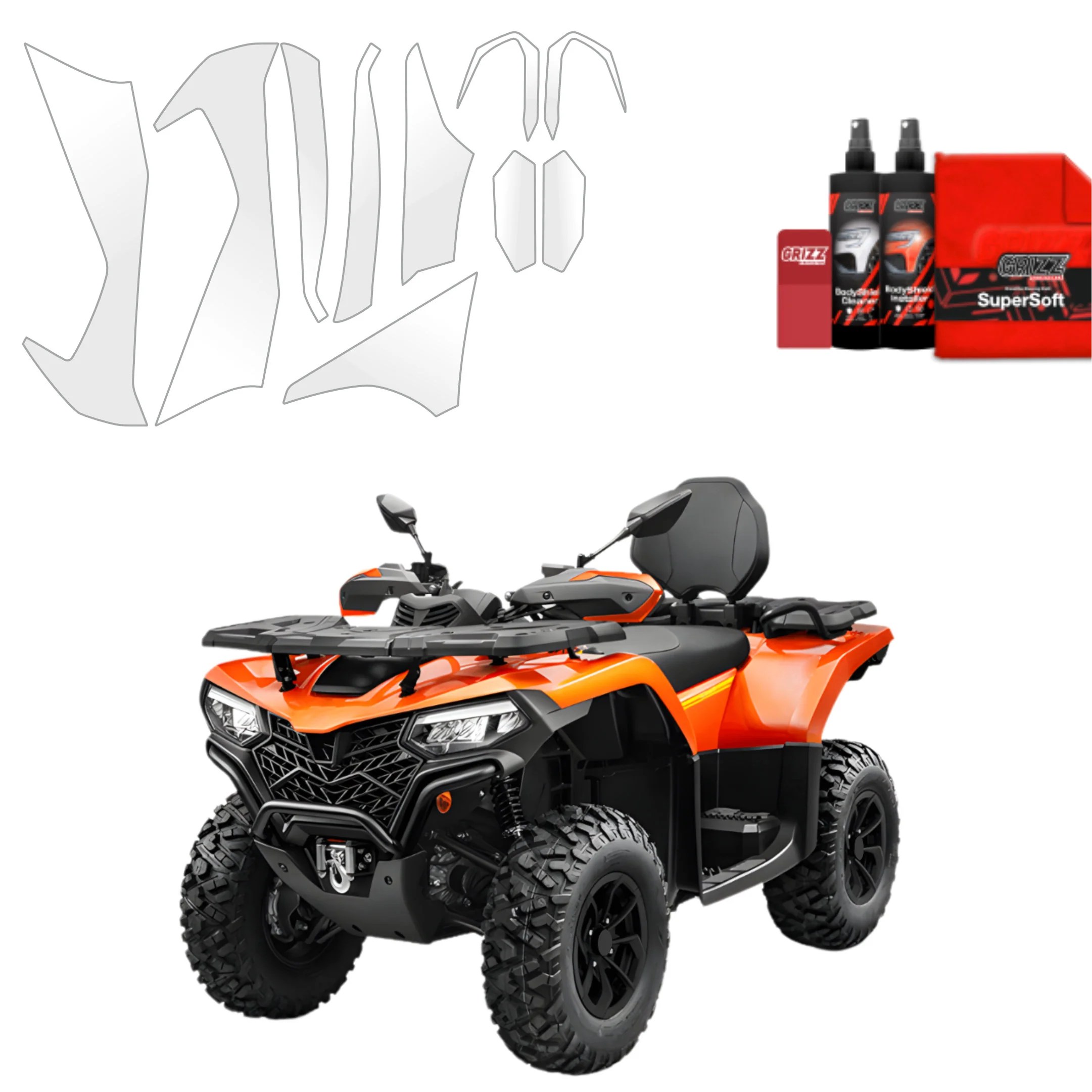 10in1 Schutzfolie - CFMOTO CFORCE 520L (2020-2026)