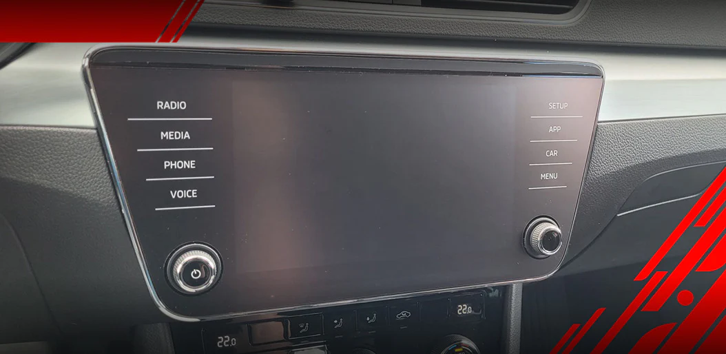 2 Displayschutzfolien für Skoda Superb 3 8" Amundsen/Bolero (2015-2024) Anti-Fingerprint, Matt - Image 2