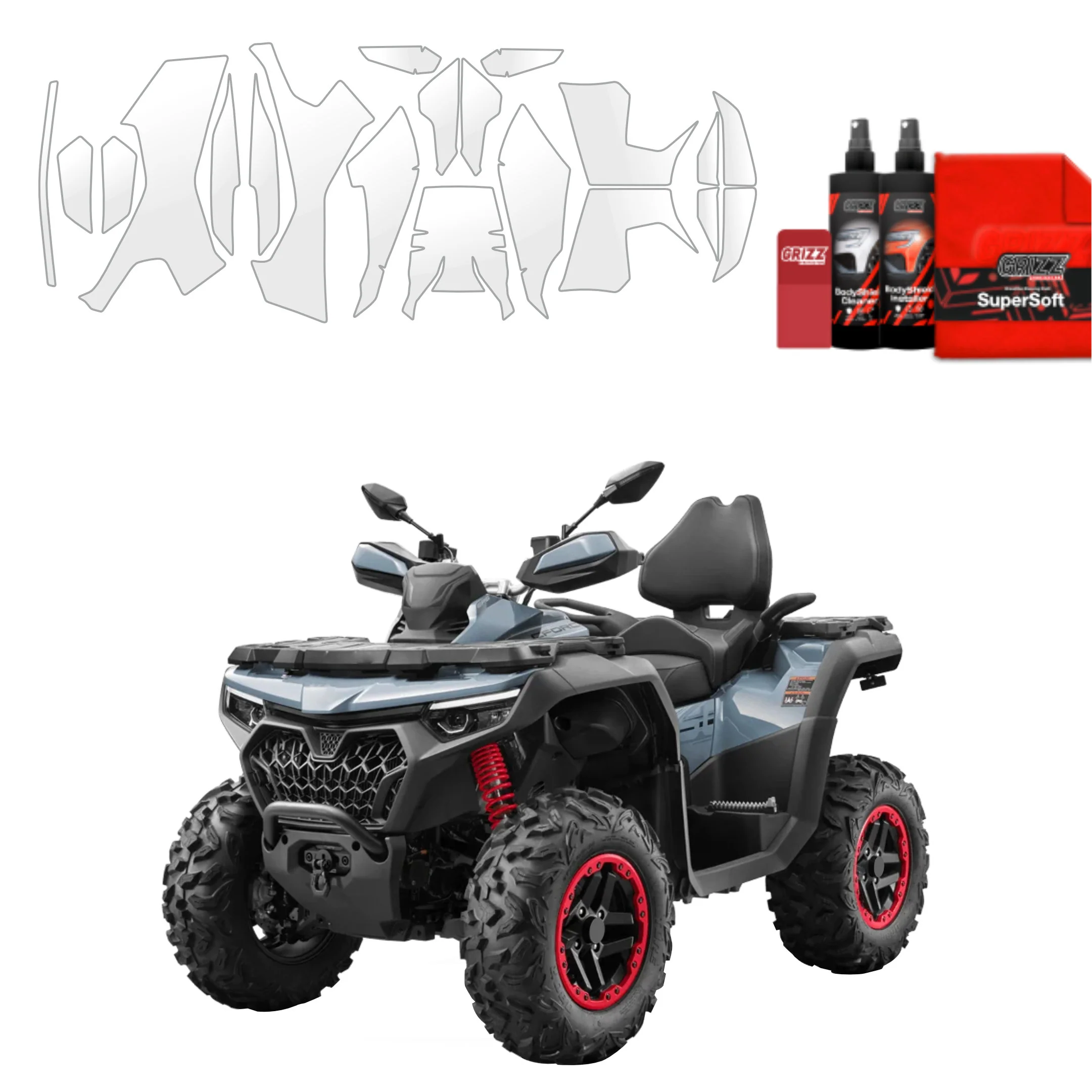 20in1 Schutzfolie - CFMOTO CFORCE 850 Touring (2025-2026)