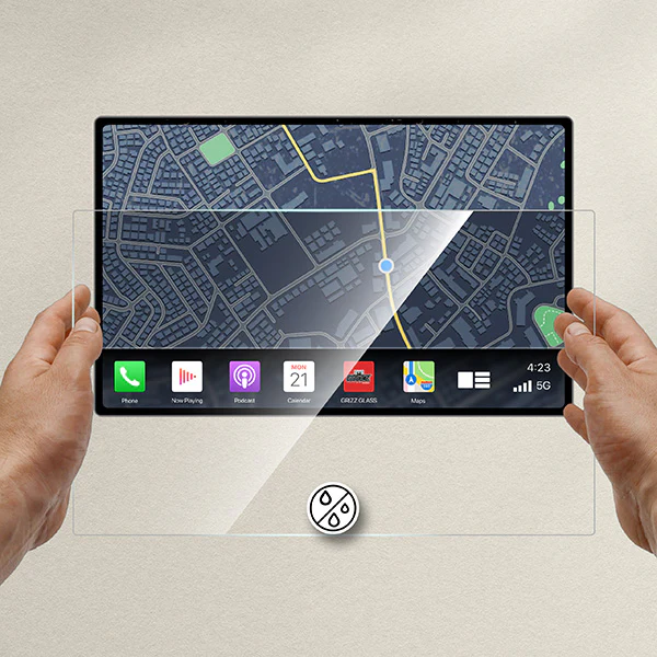 2in1 Displayschutzfolie für Chery Tiggo 9 15,6" (2025-2026) Navi Folie, Kratzfest, Klar - Image 5
