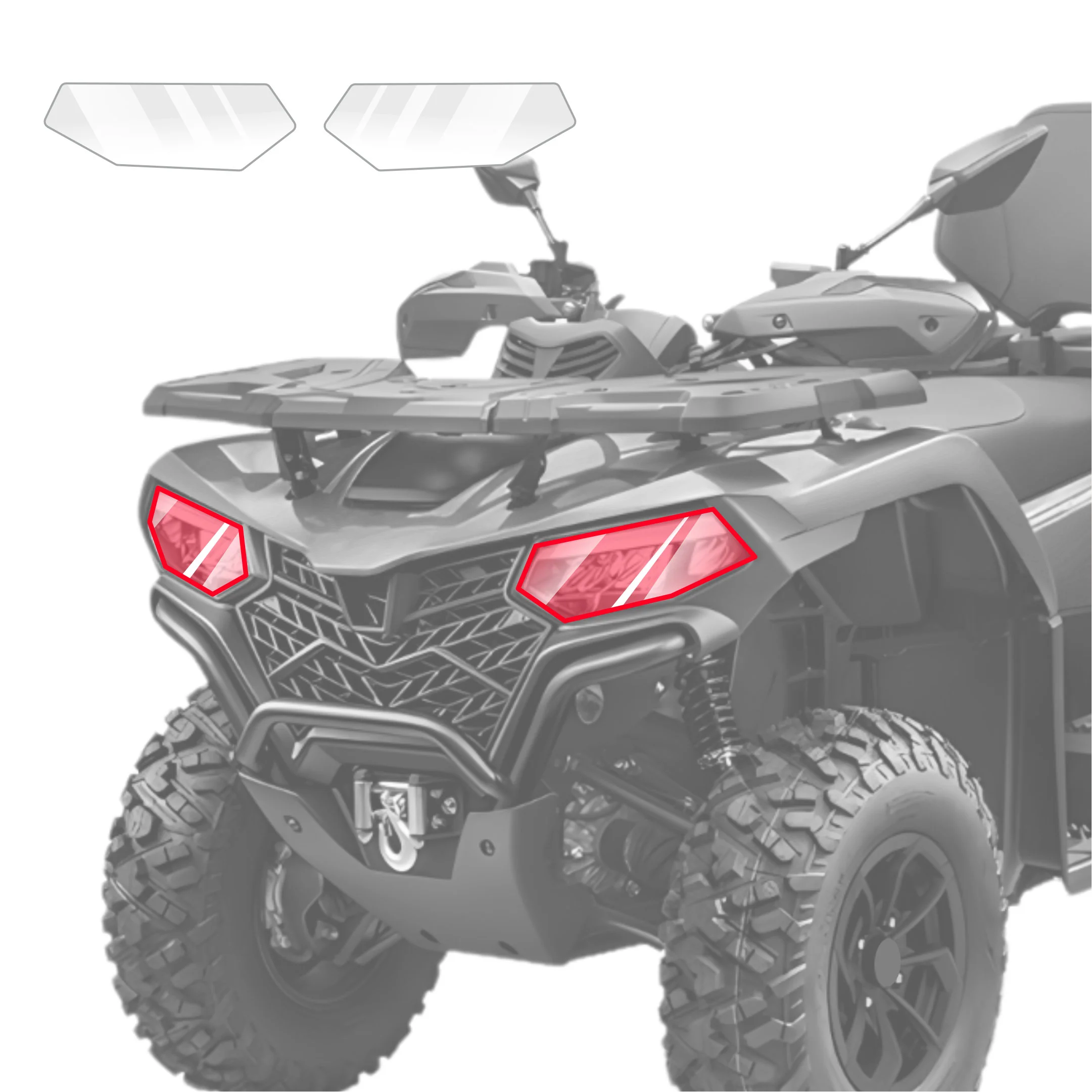2in1 Schutzfolie - CFMOTO CFORCE 520L (2020-2026) - Image 2