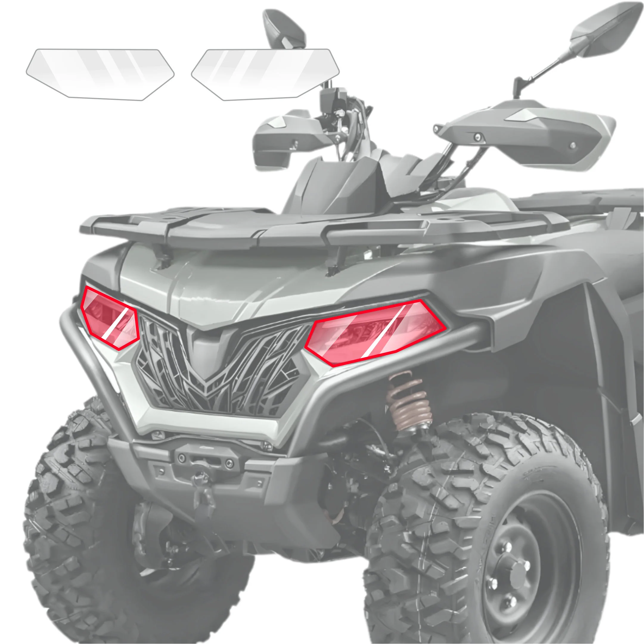 2in1 Schutzfolie - CFMOTO CFORCE 625 (2020-2026) - Image 2