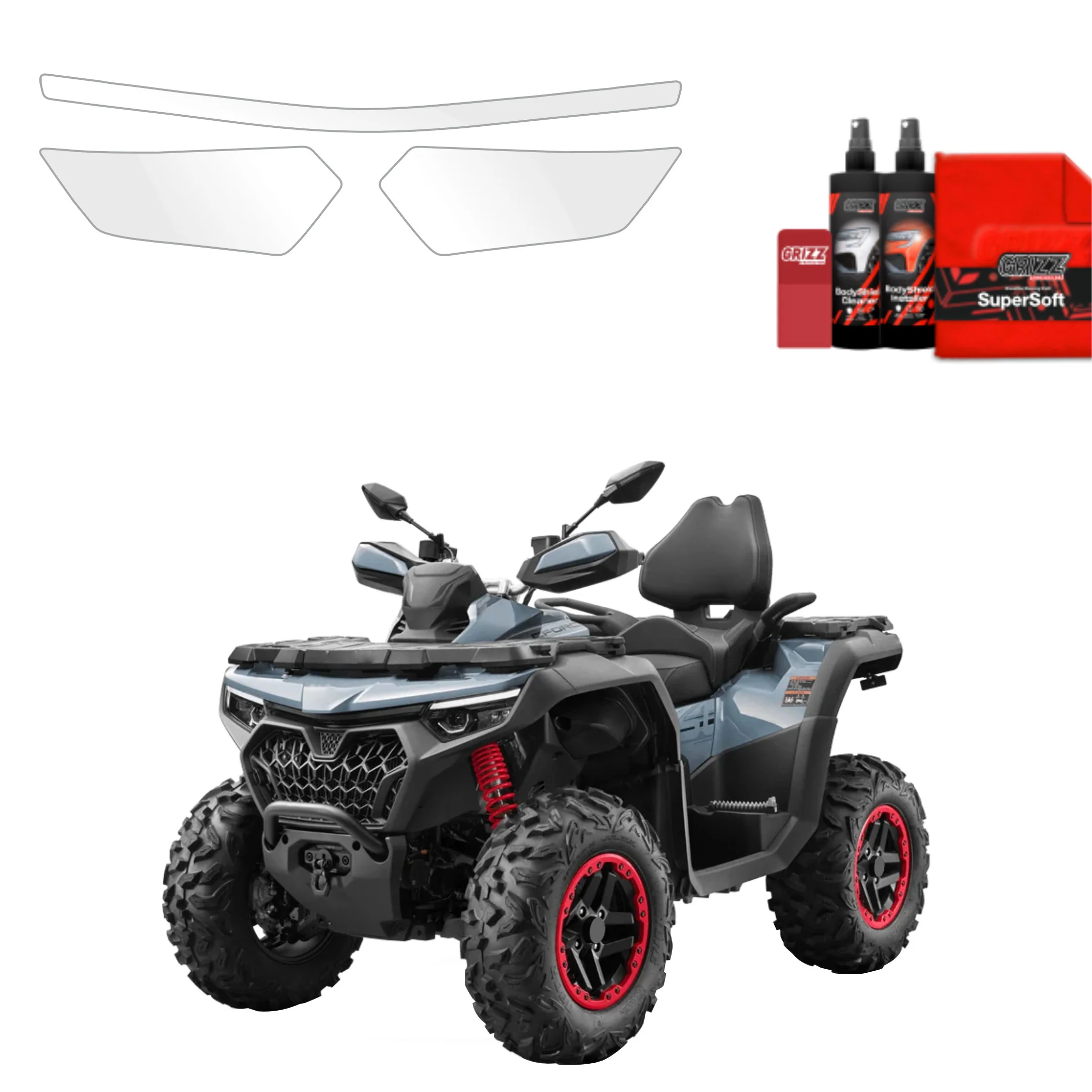 2in1 Schutzfolie - CFMOTO CFORCE 850 Touring (2025-2026)