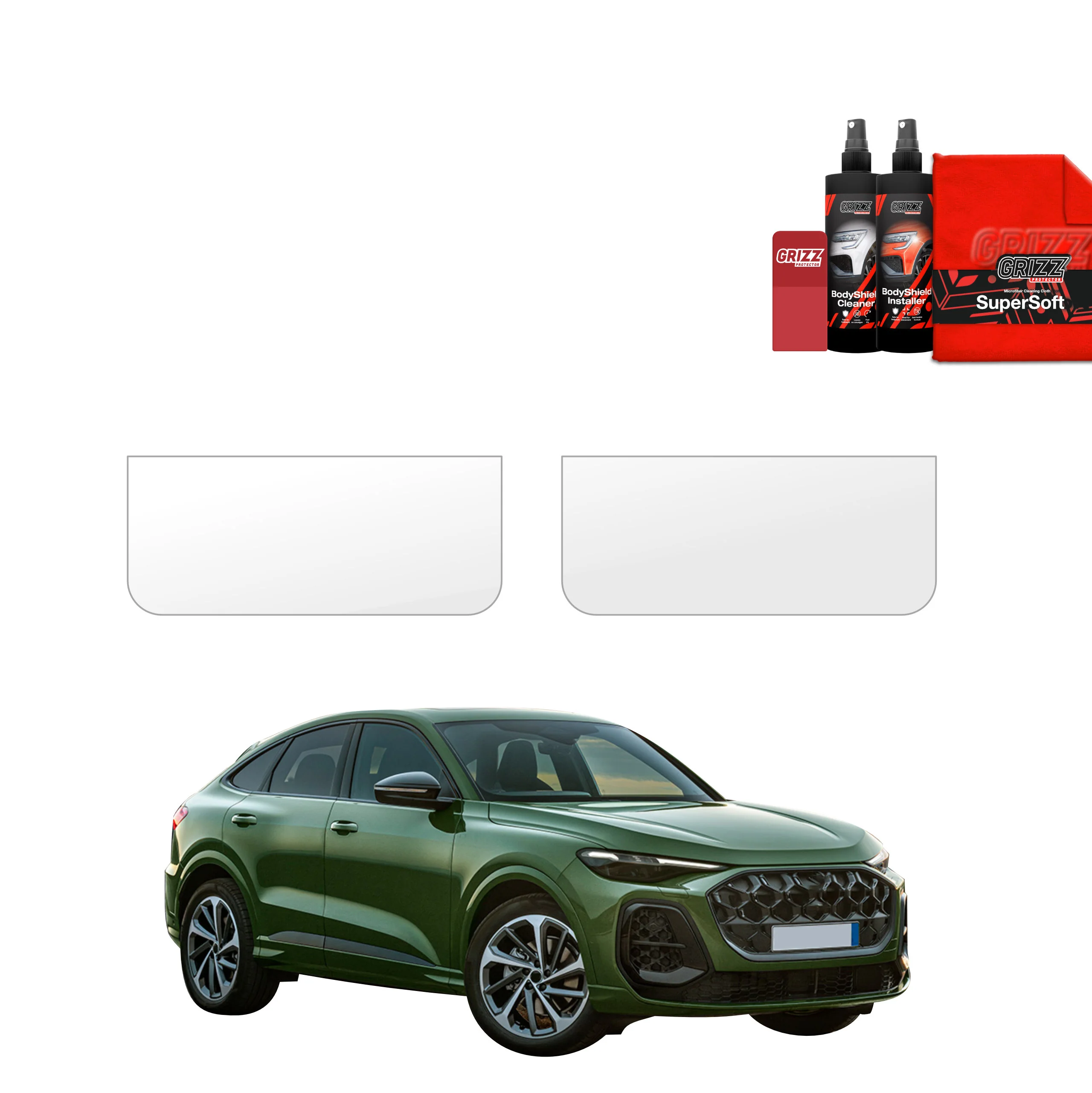 2in1 Schutzfolie für Schweller - Audi Q5 Sportback (2025-2026)