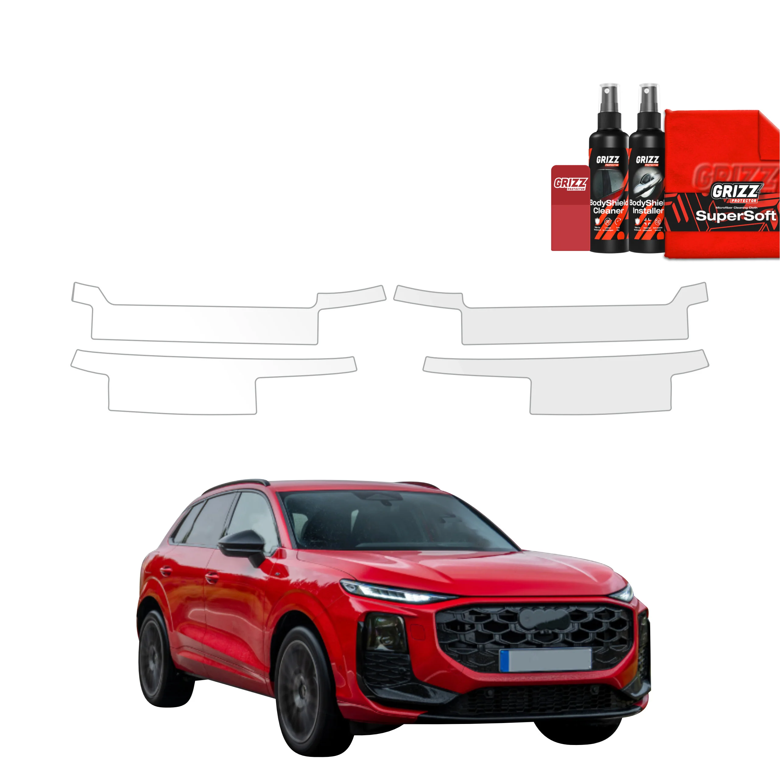 4in1 Schutzfolie für Schweller - Audi Q3 (2025-2026)