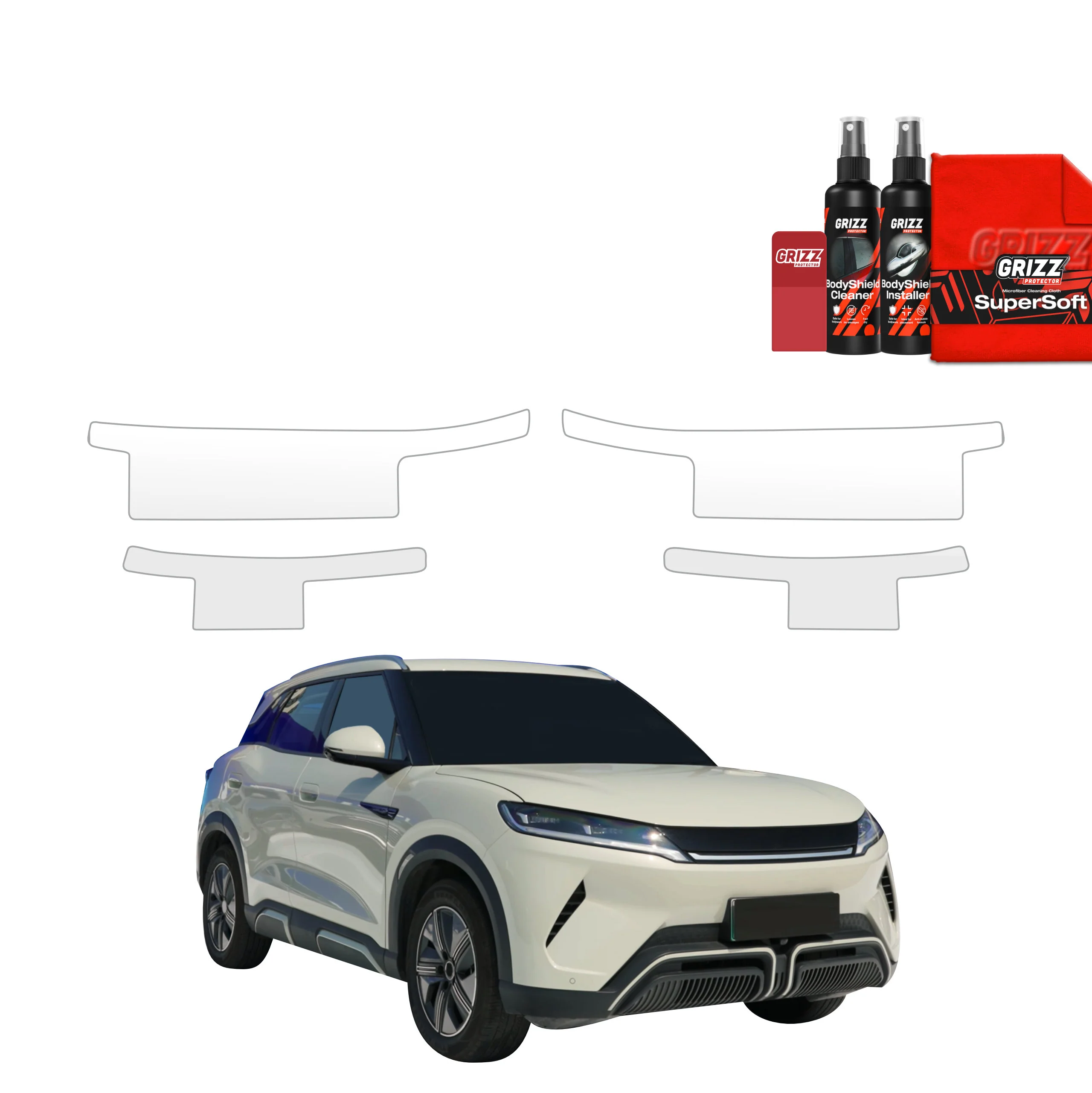 4in1 Schutzfolie für Schweller - BYD ATTO 2 (2025-2026)