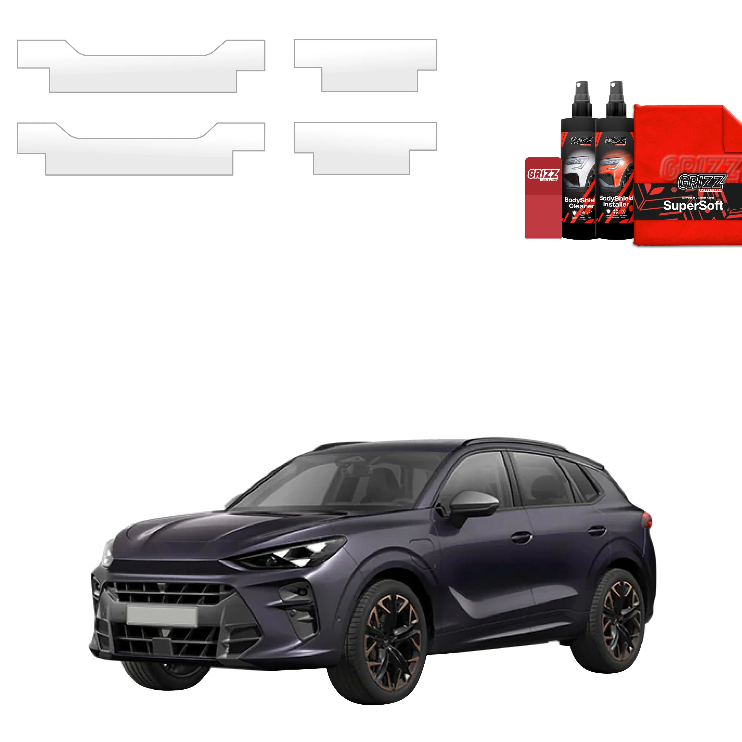 4in1 Schutzfolie für Schweller - Cupra Terramar (2024-2026)