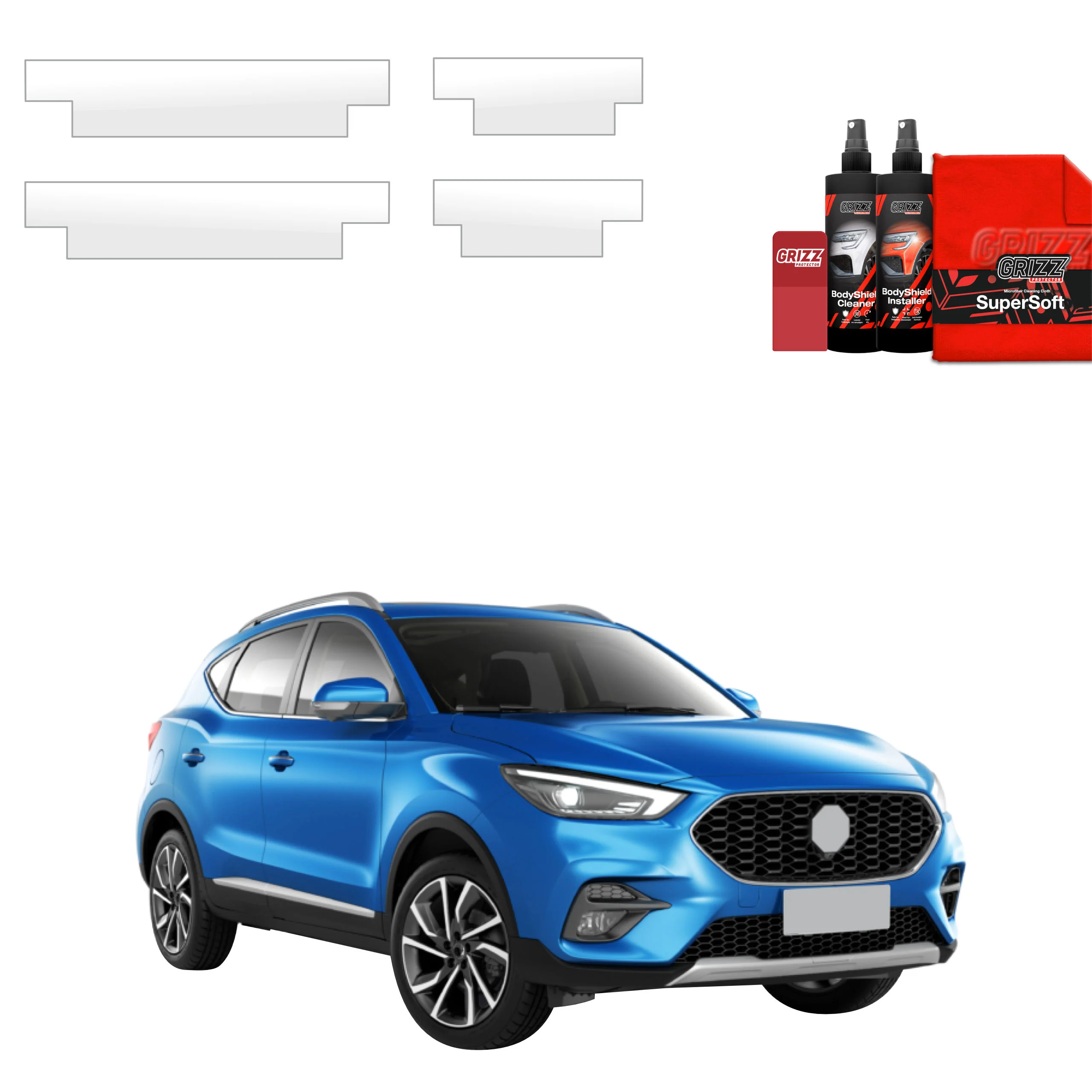 4in1 Schutzfolie für Schweller - MG ZS Classic (2019-2025)
