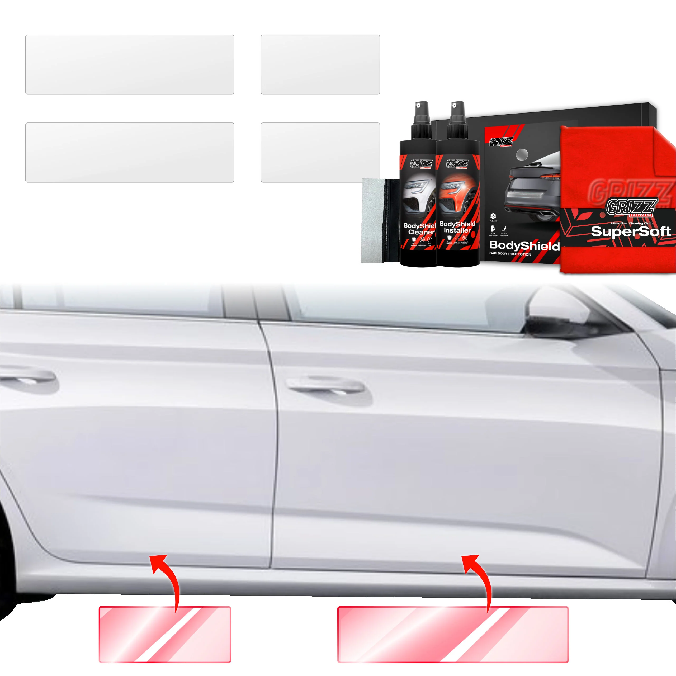 4in1 Schutzfolie für Schweller - Skoda Kamiq (2019-2025)