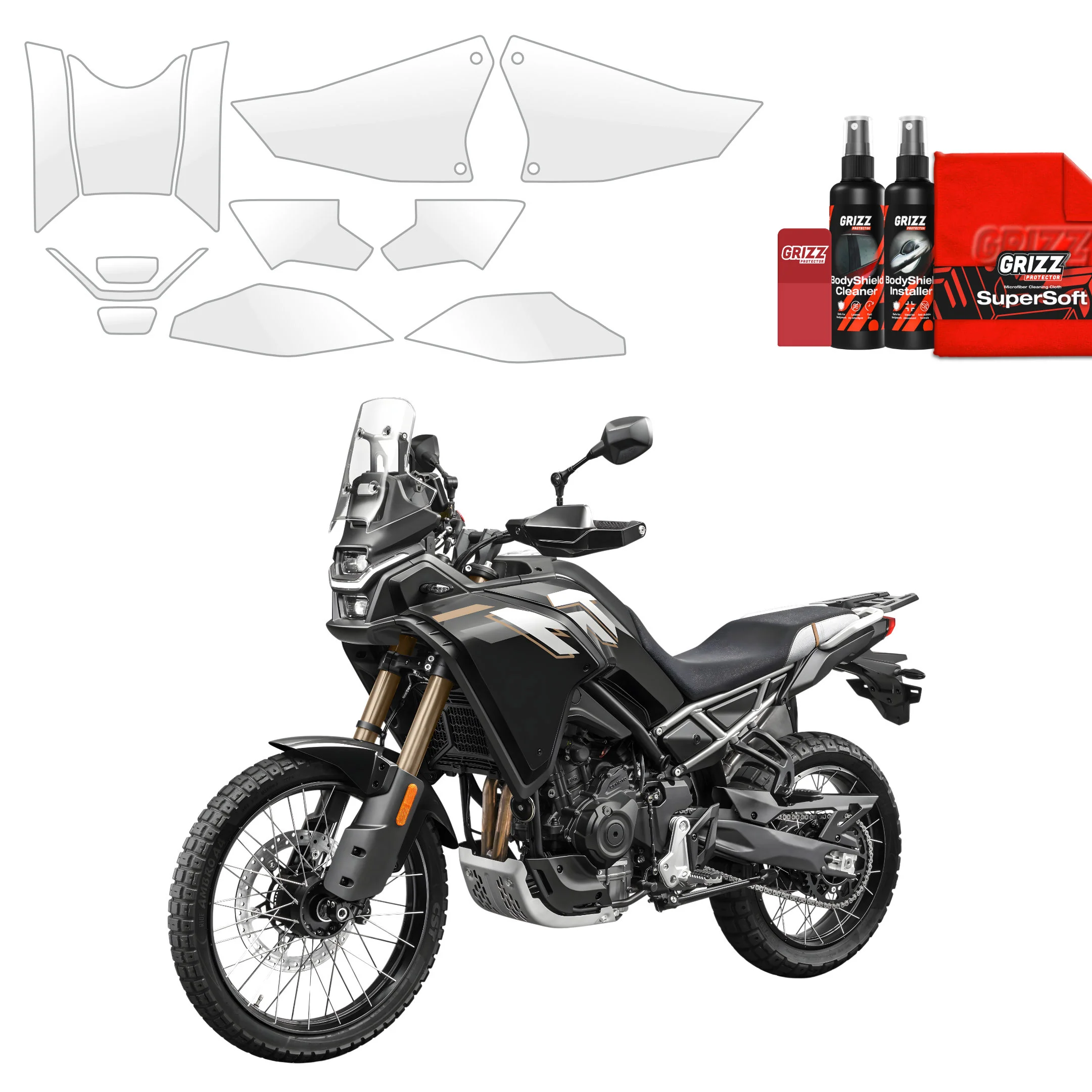 12in1 Schutzfolie - CFMOTO 450MT (2023-2026)