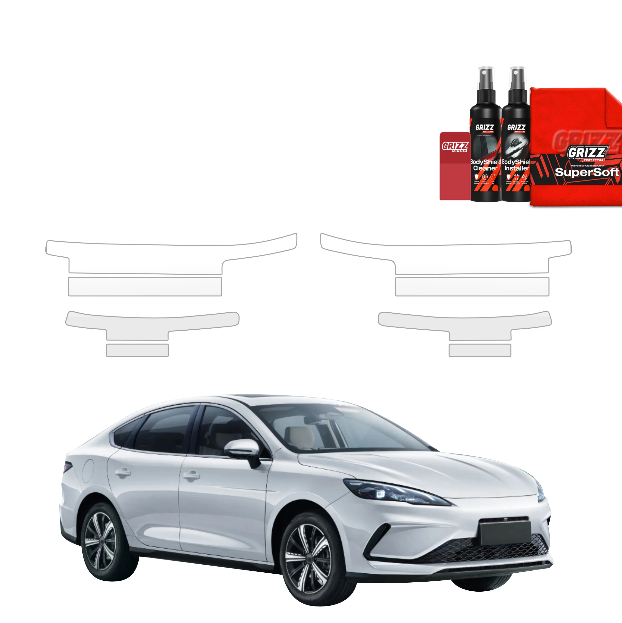 8in1 Schutzfolie für Schweller - BYD Seal 05 Dm-i (2025-2026)