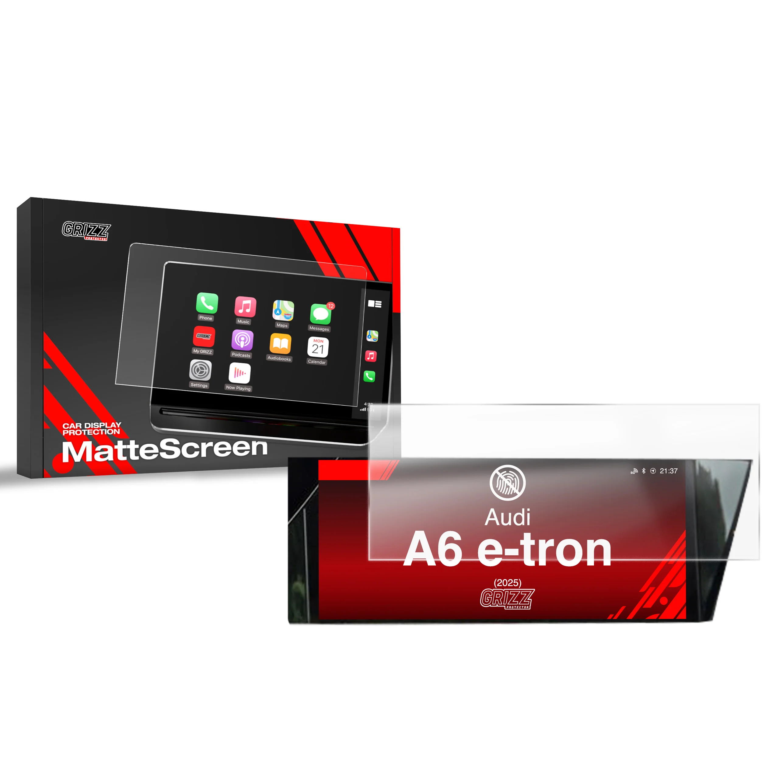 Displayschutzfolie für Audi A6 e-tron 10,9" (2025-2026) Anti-Fingerprint, Matt