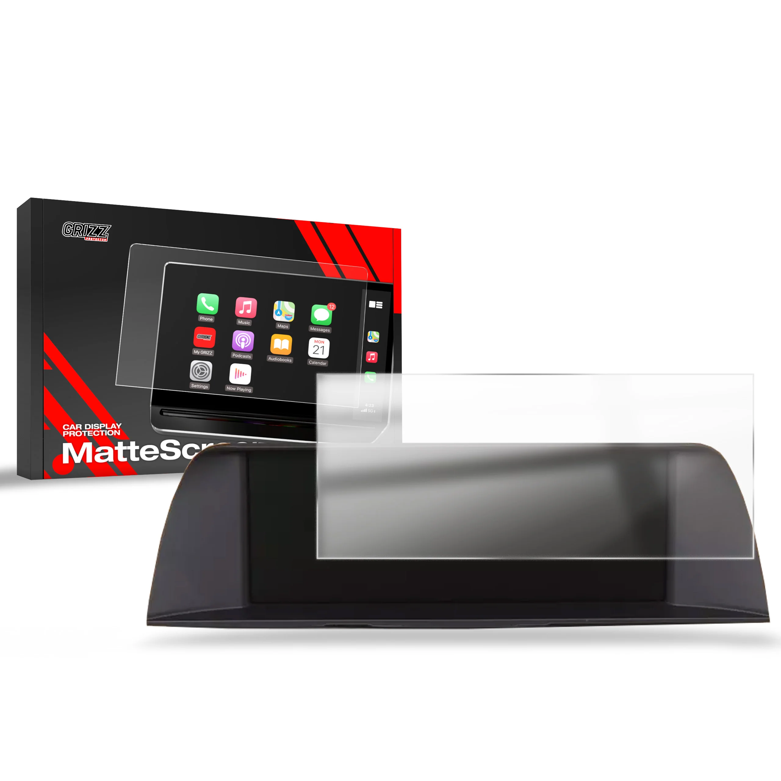 Displayschutzfolie für BMW 5 F10 F11 8,8" (2010-2013) Anti-Fingerprint, Matt
