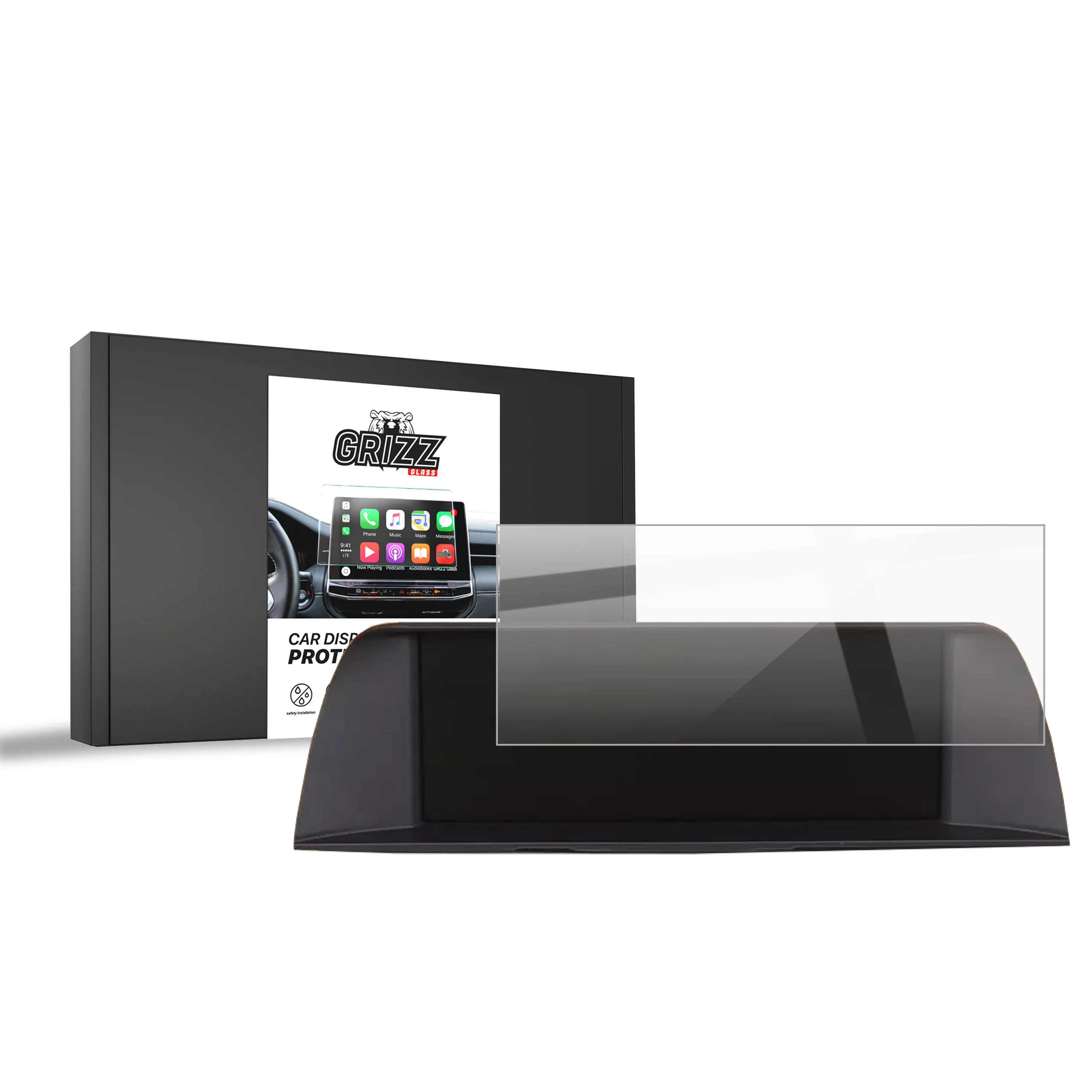 Displayschutzfolie für BMW 5 F10 F11 8,8" (2010-2013) Navi Folie, Kratzfest, Klar