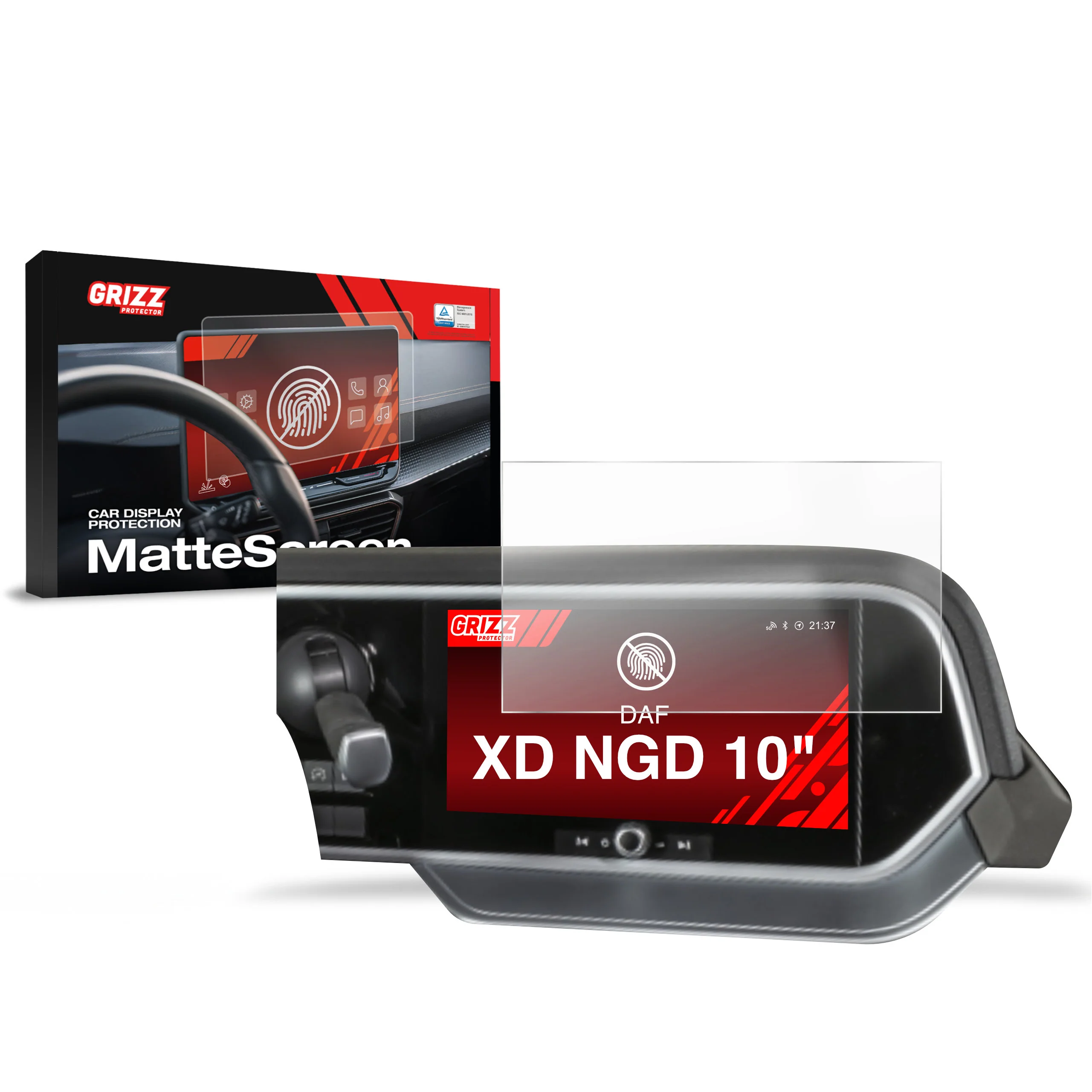 Displayschutzfolie für DAF XD NGD Anti-Fingerprint, Matt