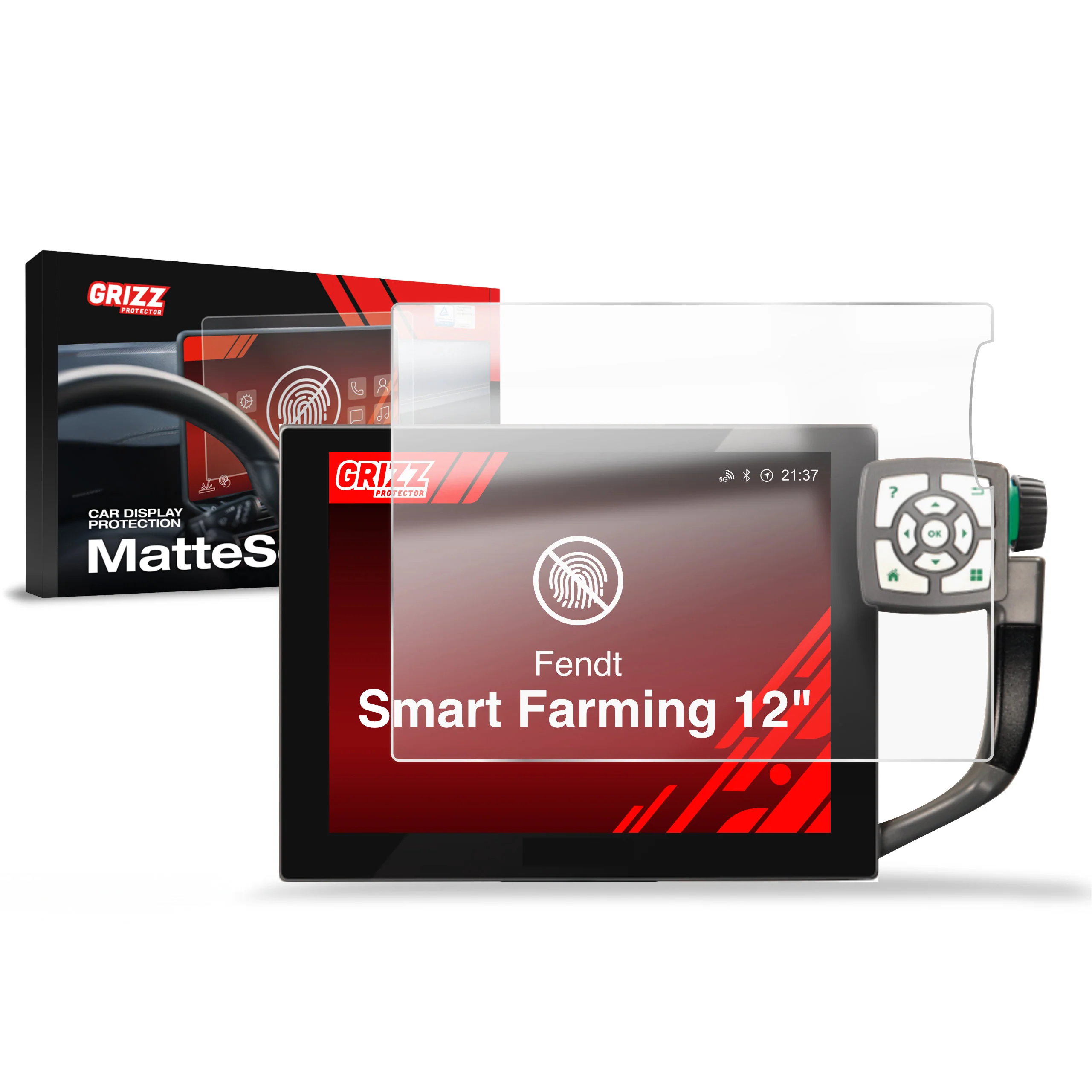 Displayschutzfolie für FendtONE Smart Farming 12" (2013-2019) Anti-Fingerprint, Matt
