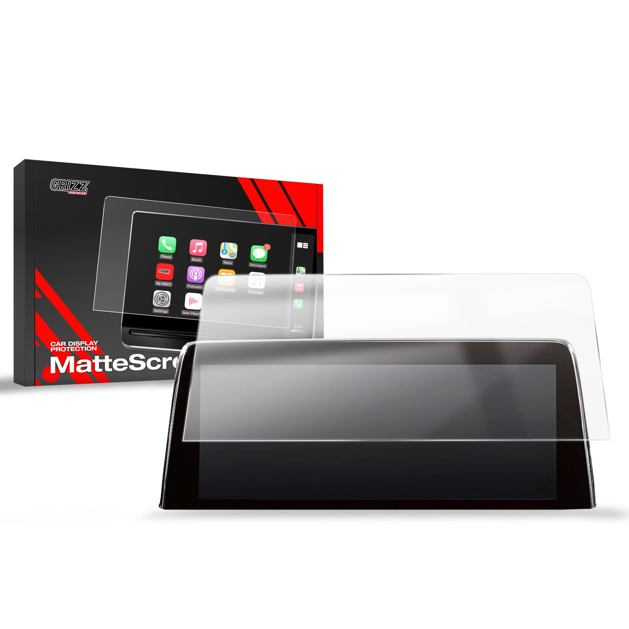 Displayschutzfolie für Foton Tunland G7 10,25" (2024-2026) Anti-Fingerprint, Matt - Image 8