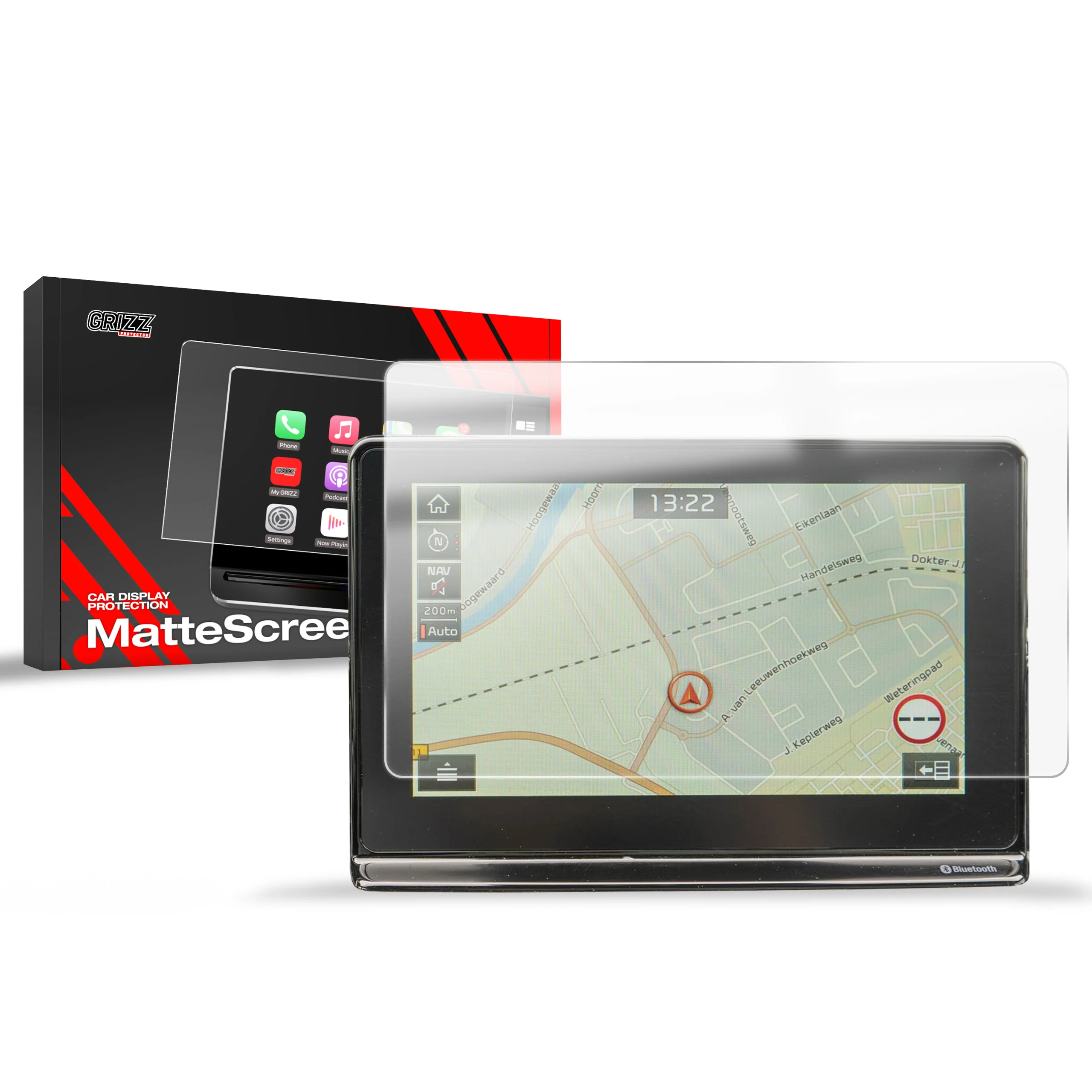 Displayschutzfolie für Kia ProCeed (2018-2021) Anti-Fingerprint, Matt