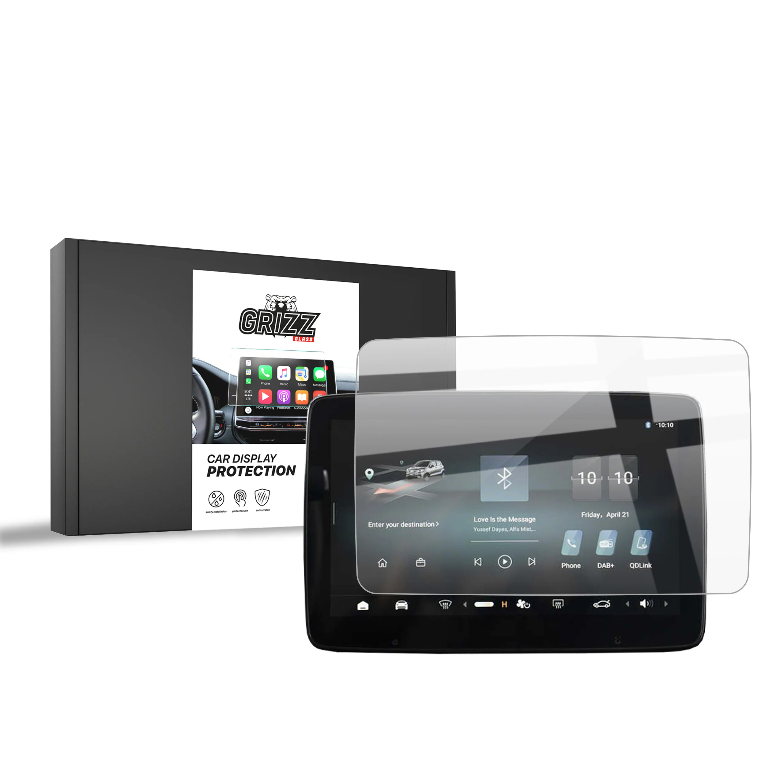Displayschutzfolie für Leapmotor T03 10,1" (2025-2026) Navi Folie, Kratzfest, Klar