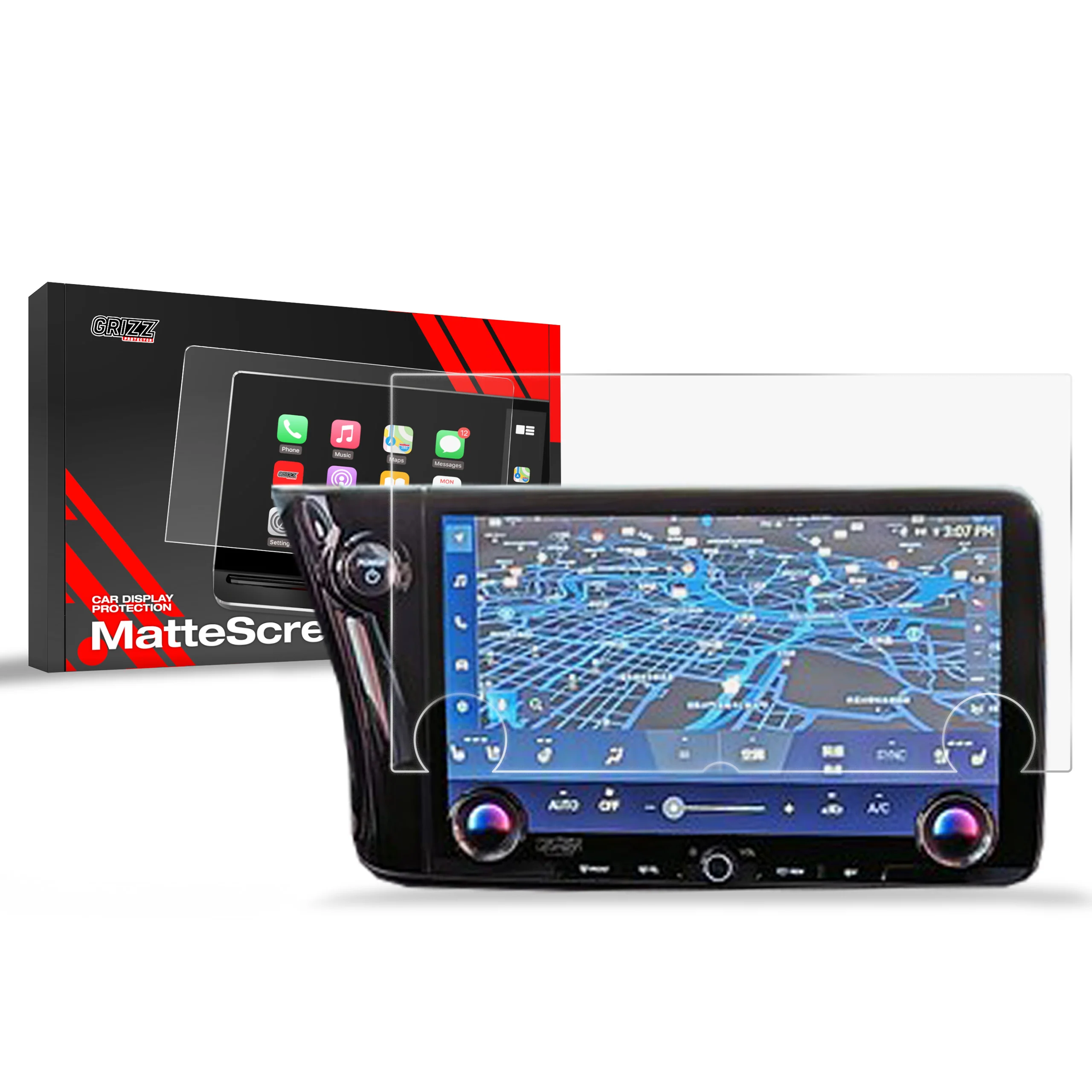 Displayschutzfolie für Lexus LM (2023-2026) Anti-Fingerprint, Matt