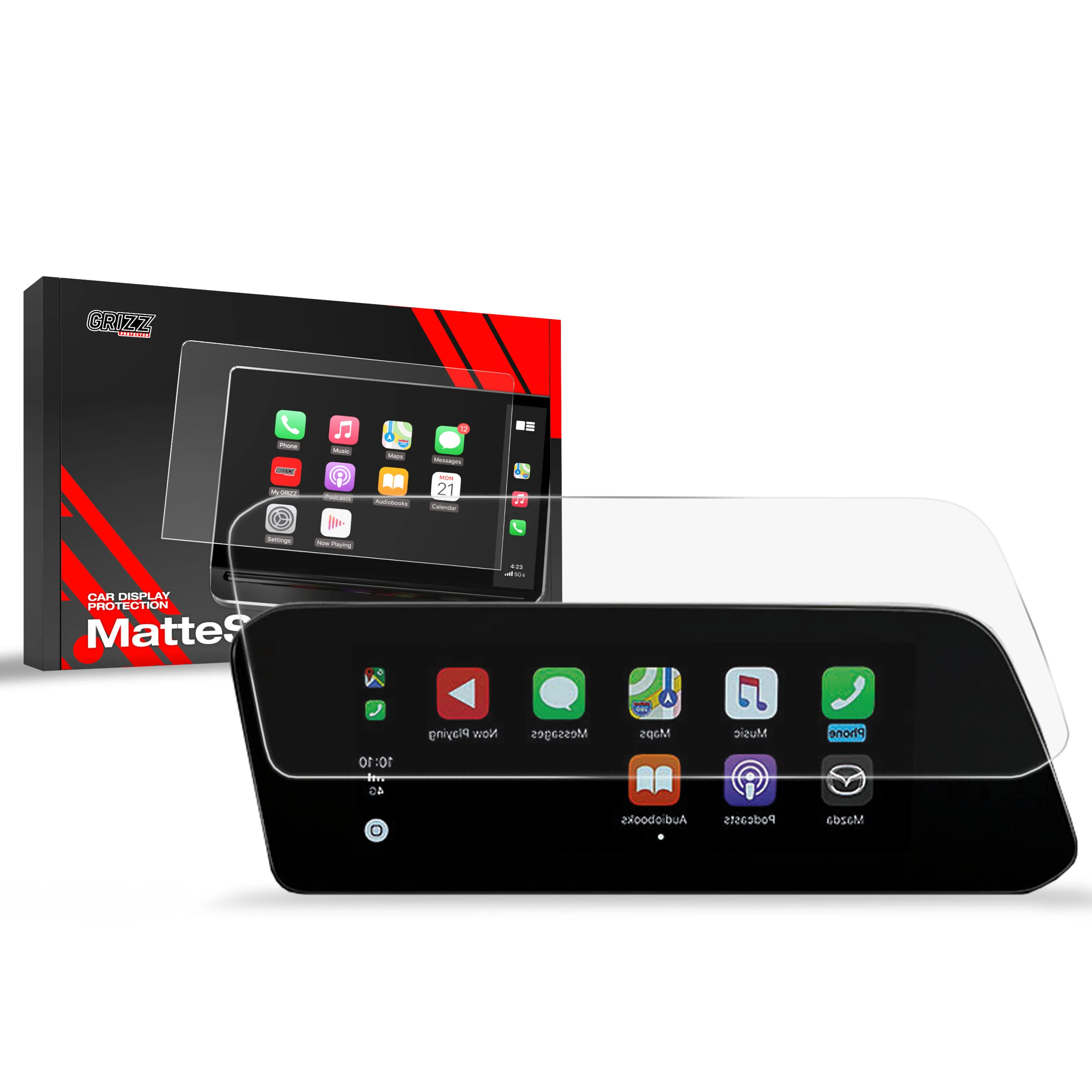 Displayschutzfolie für Mazda CX-30 10,25" (2019-2026) Anti-Fingerprint, Matt