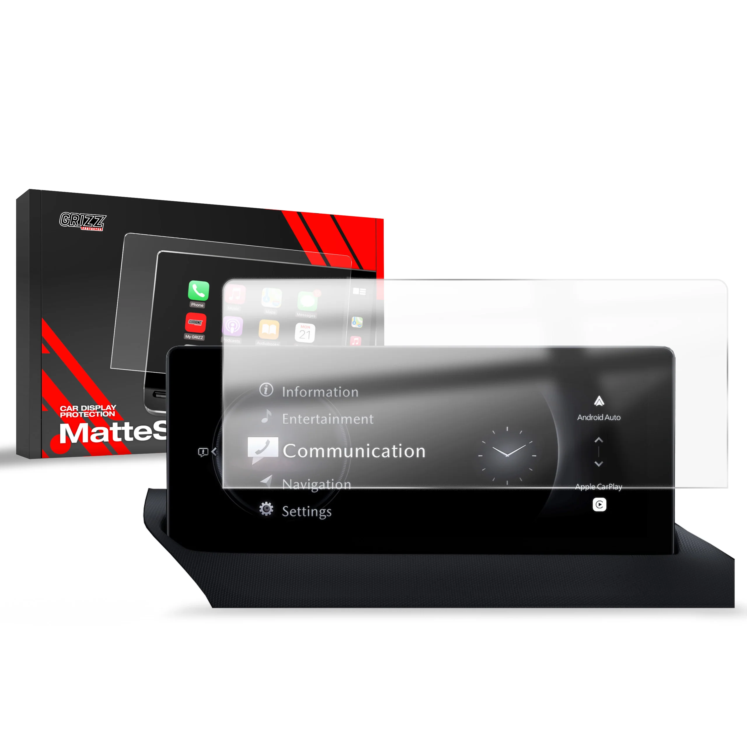 Displayschutzfolie für Mazda MX-5 8,8" (2025-2026) Anti-Fingerprint, Matt - Image 8