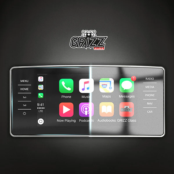 Grizz Navigation Displayschutzfolie für Mitsubishi ASX 10,4" (2024-2025) Anti-Fingerprint, Matt - Image 2