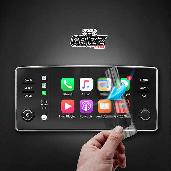 Grizz Navigation Displayschutzfolie für Mitsubishi Colt 7 9,3" (2023-2025) Anti-Fingerprint, Matt - Image 5