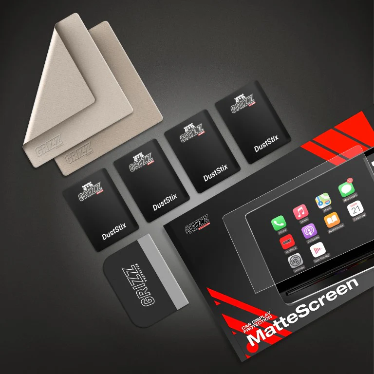 Grizz Navigation Displayschutzfolie für Mitsubishi Colt 7 9,3" (2023-2025) Anti-Fingerprint, Matt - Image 8