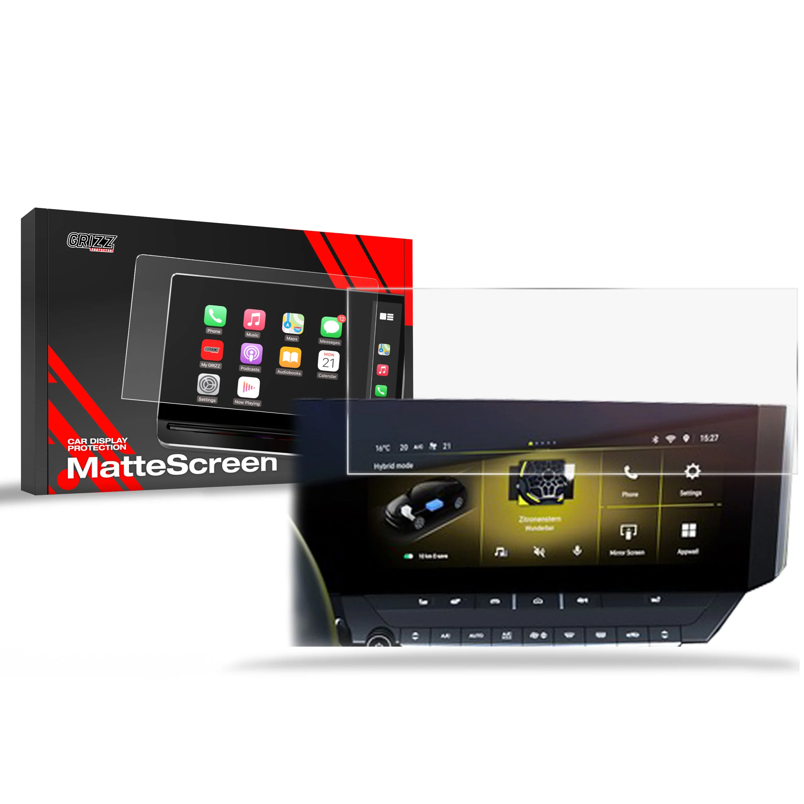 Displayschutzfolie für Opel Astra L Pure Panel 10" (2021-2026) Anti-Fingerprint, Matt