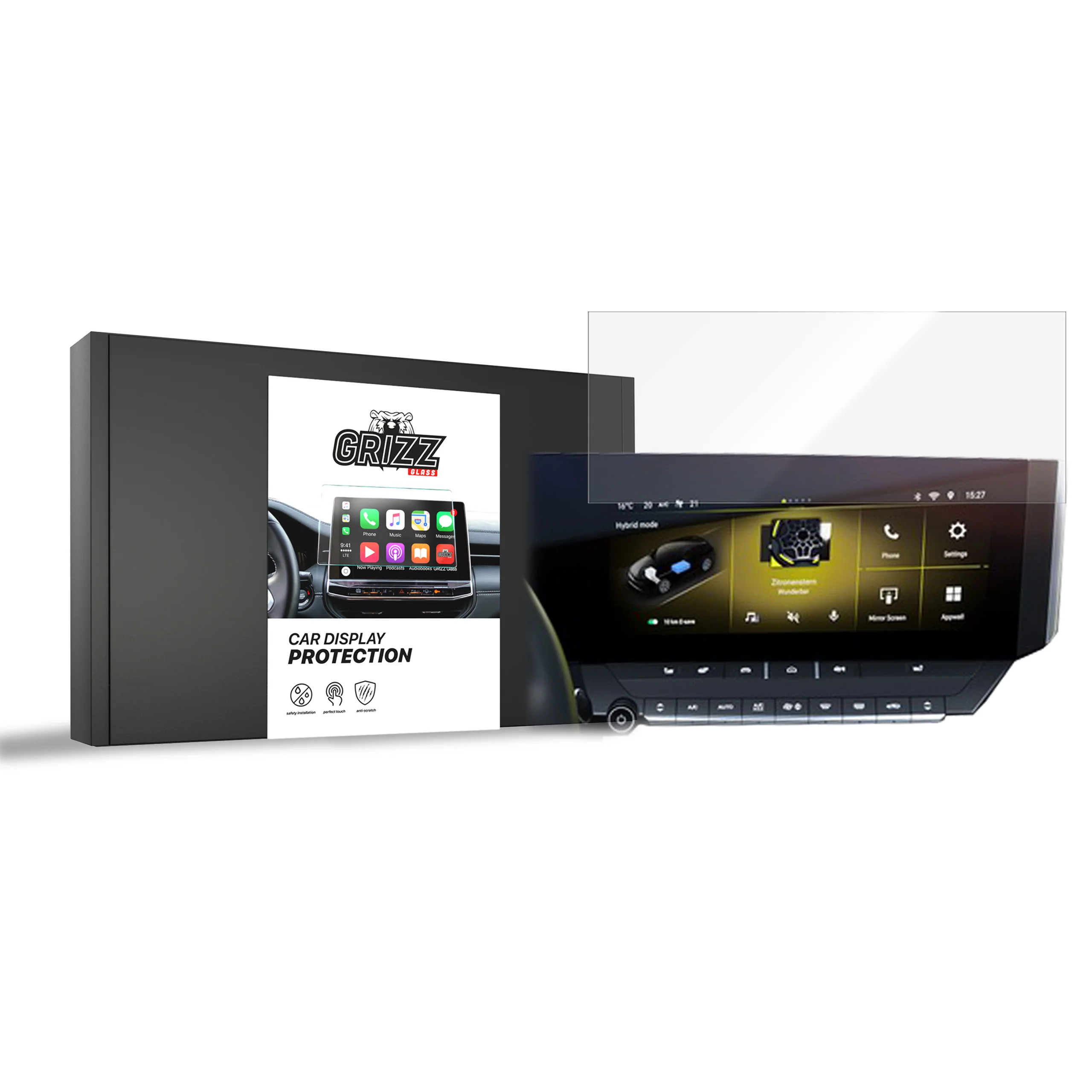 Displayschutzfolie für Opel Astra L Pure Panel 10" (2021-2026) Navi Folie, Kratzfest, Klar