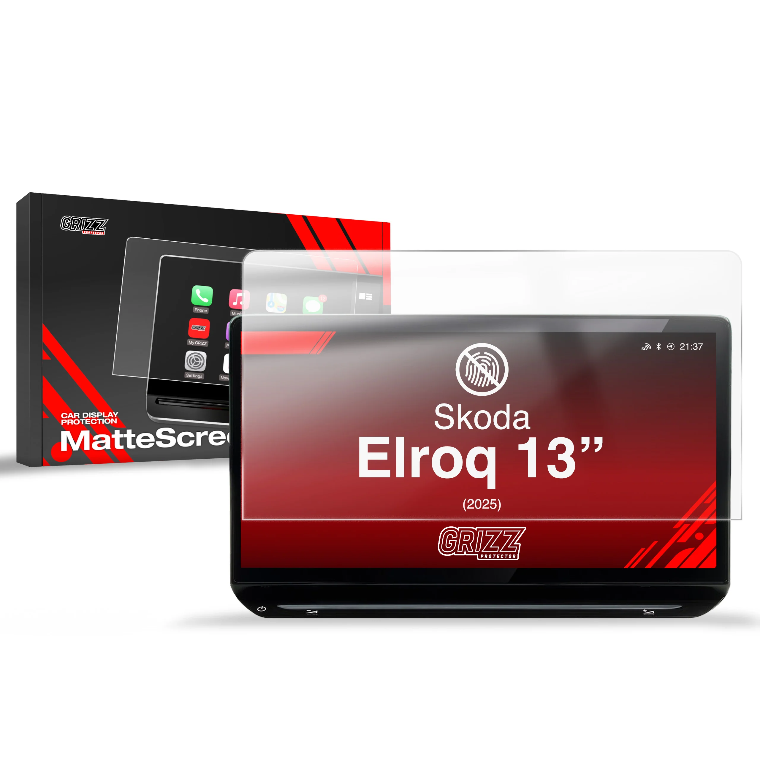 Displayschutzfolie für Skoda Elroq 13" (2025-2026) Anti-Fingerprint, Matt