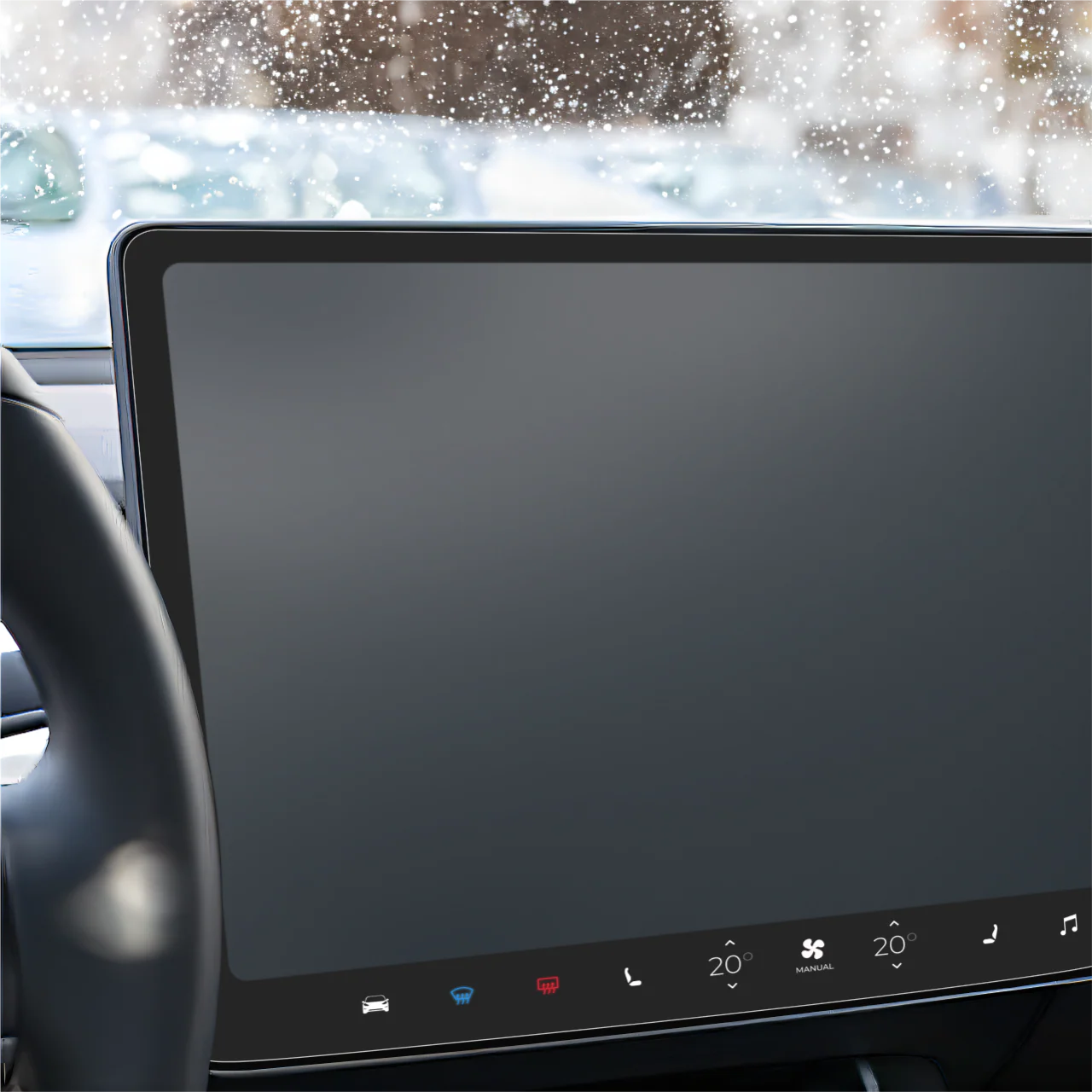 Displayschutzfolie für Tesla Model 3 (2017-2023) Matt - Image 7