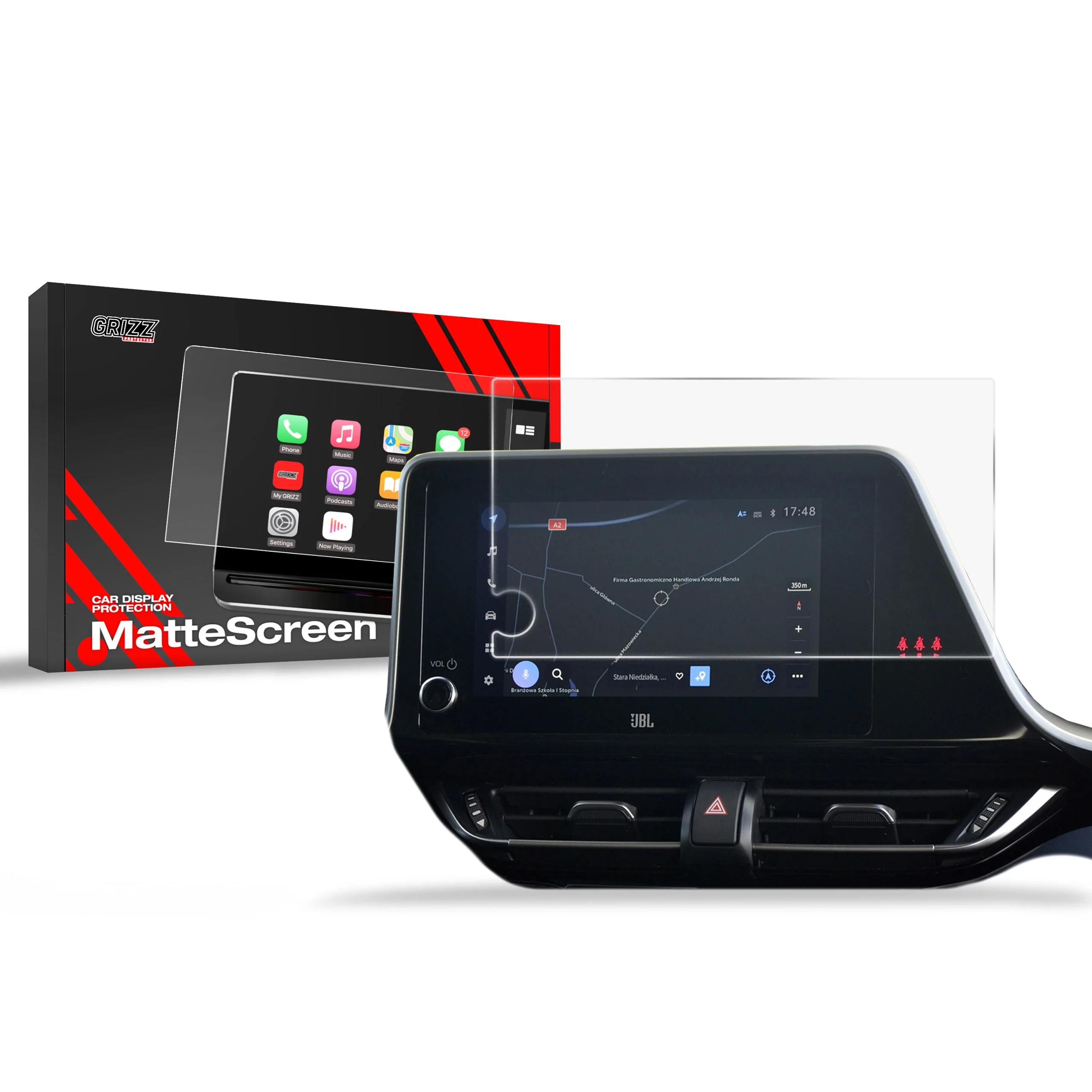 Displayschutzfolie für Toyota Corolla E21 (2018-2026) Anti-Fingerprint, Matt