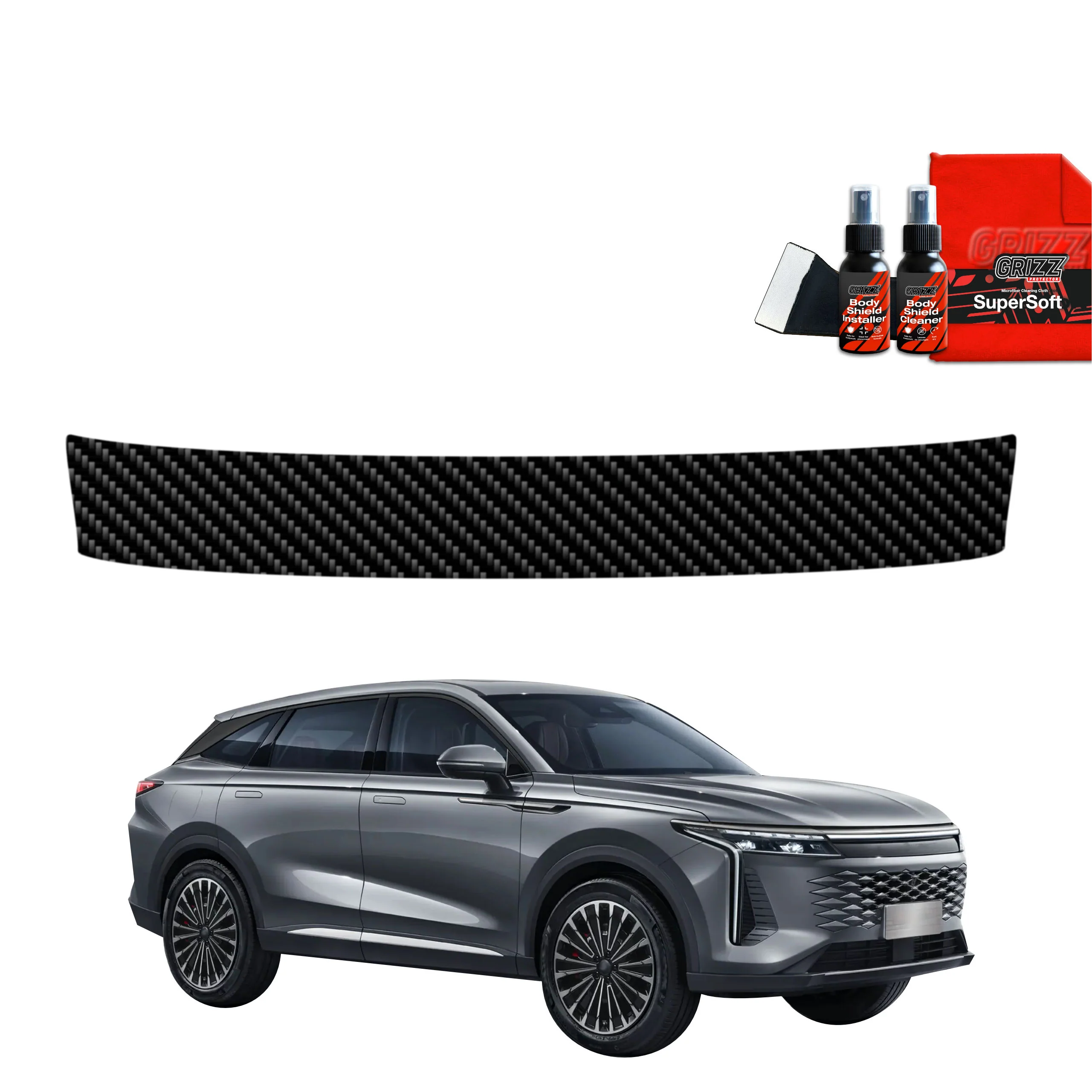 Kohlenstoff Schutzfolie für Ladekante - OMODA 9 Super Hybrid (2025-2026)