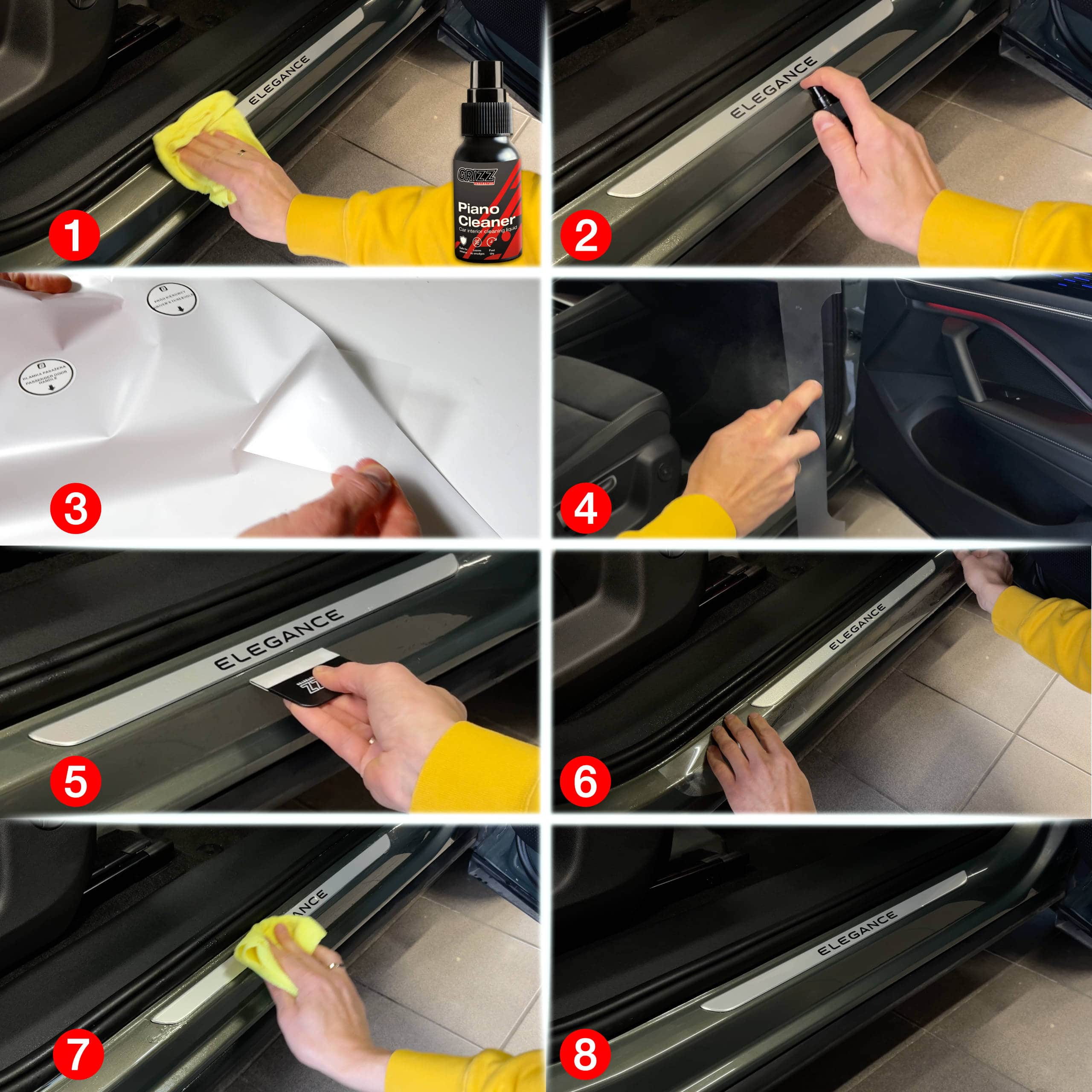 Kohlenstoff Schutzfolie für Ladekante - Volkswagen T-Roc (2025-2026) - Image 5