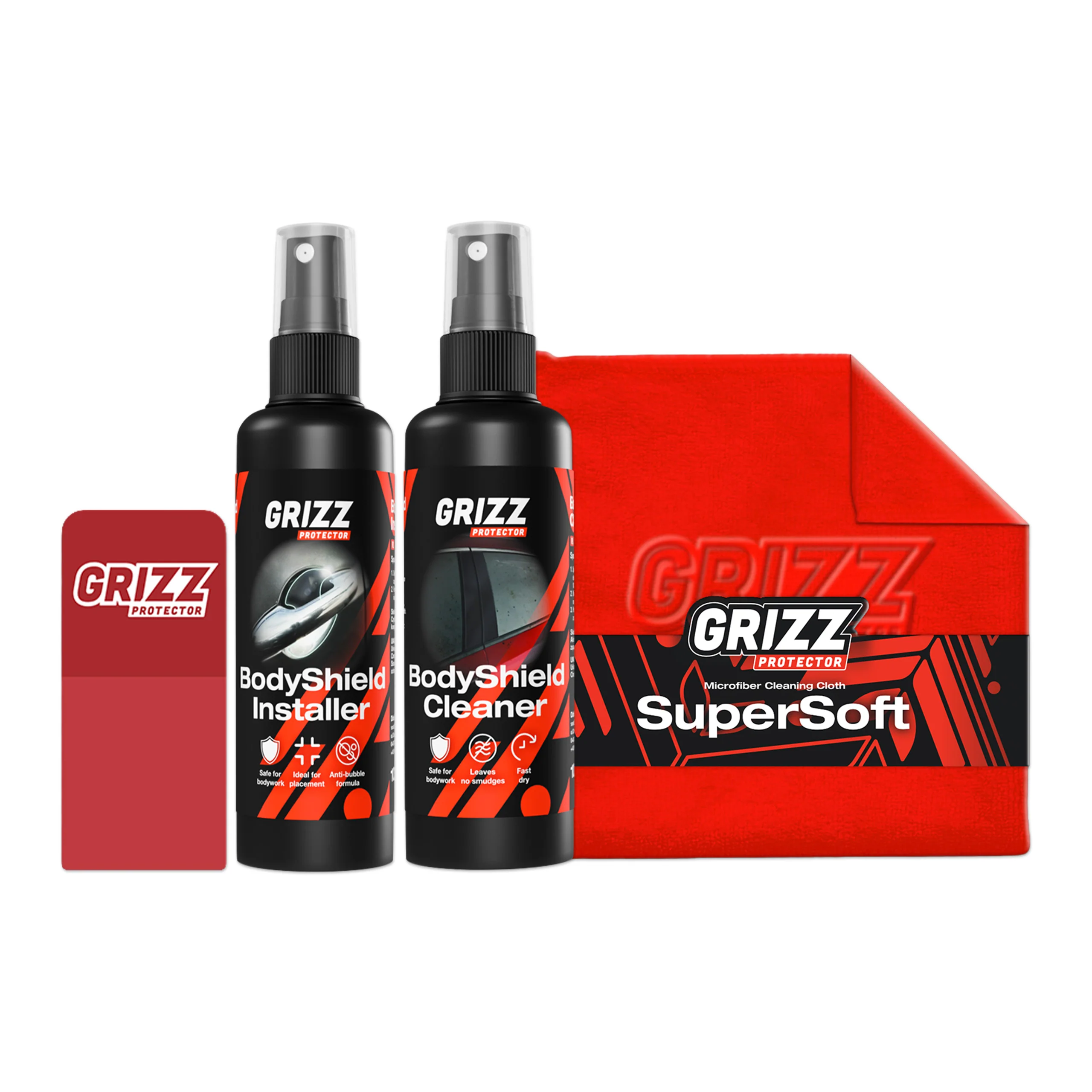 Montageset für GRIZZ PPF Folie AppSet 100ml