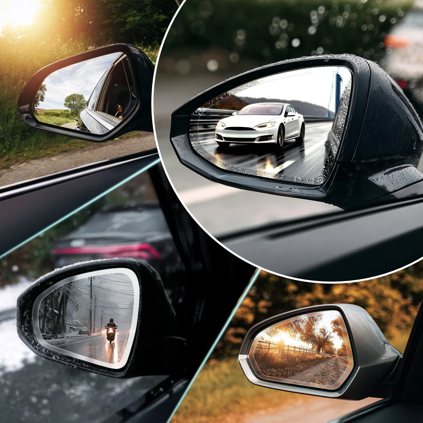Regenschutzfolie für Außenspiegel - BMW 3 E46 Kombi Pre-LCI (1998-2001) - Image 2