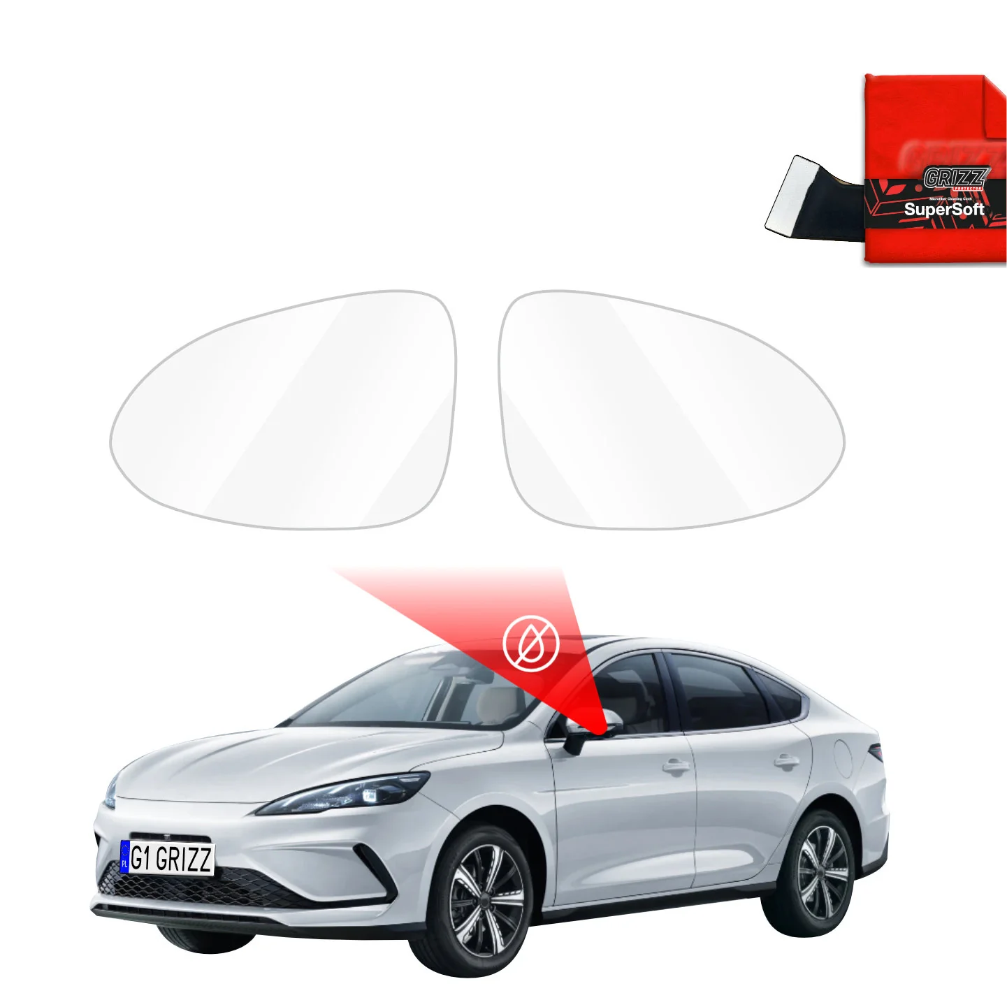 Regenschutzfolie für Außenspiegel - BYD Seal 5 Dm-i (2025-2026)