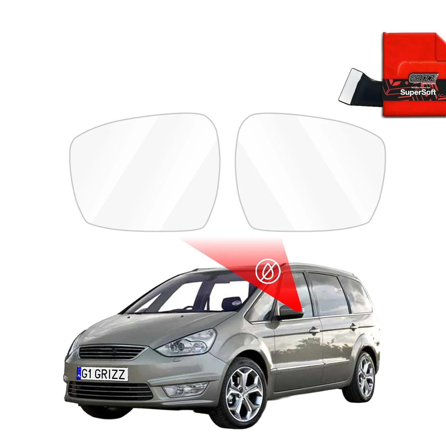 Regenschutzfolie für Außenspiegel - Ford Galaxy 2 (2006-2015)