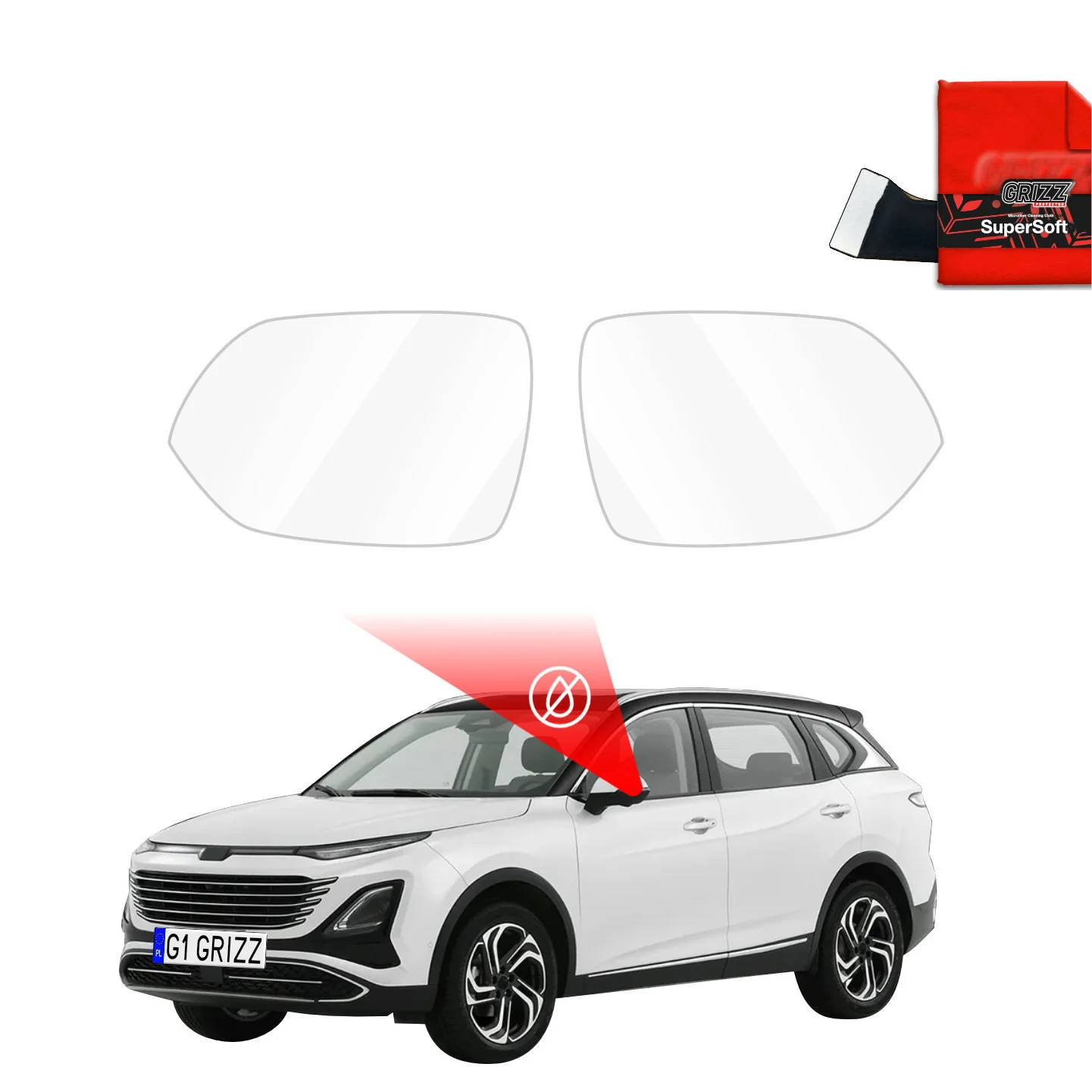 Regenschutzfolie für Außenspiegel - Geely Starray EM-i (2025-2026)