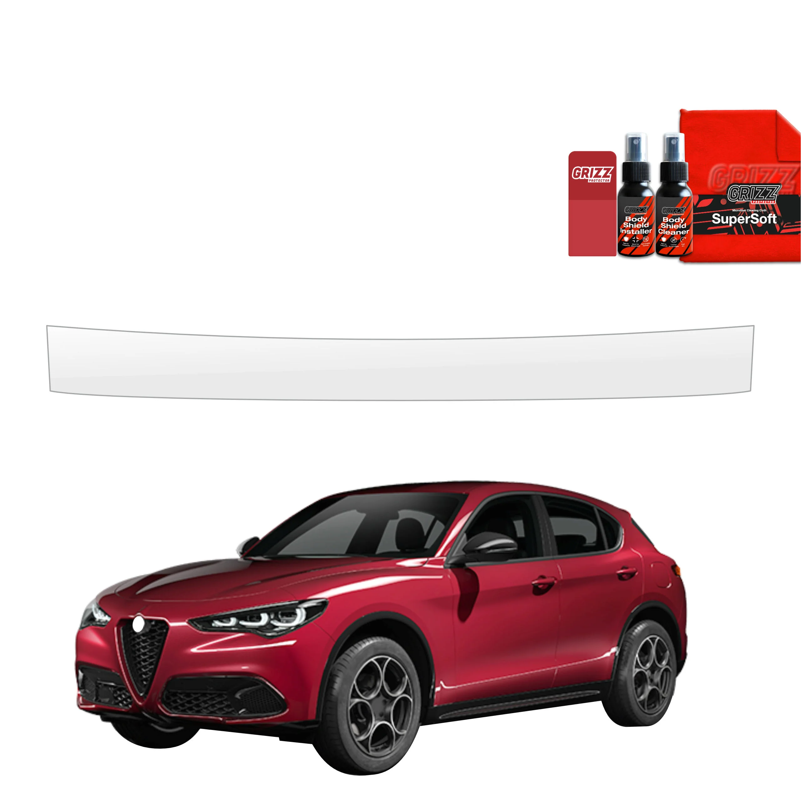 Schutzfolie für Ladekante - Alfa Romeo Stelvio (2023-2026)