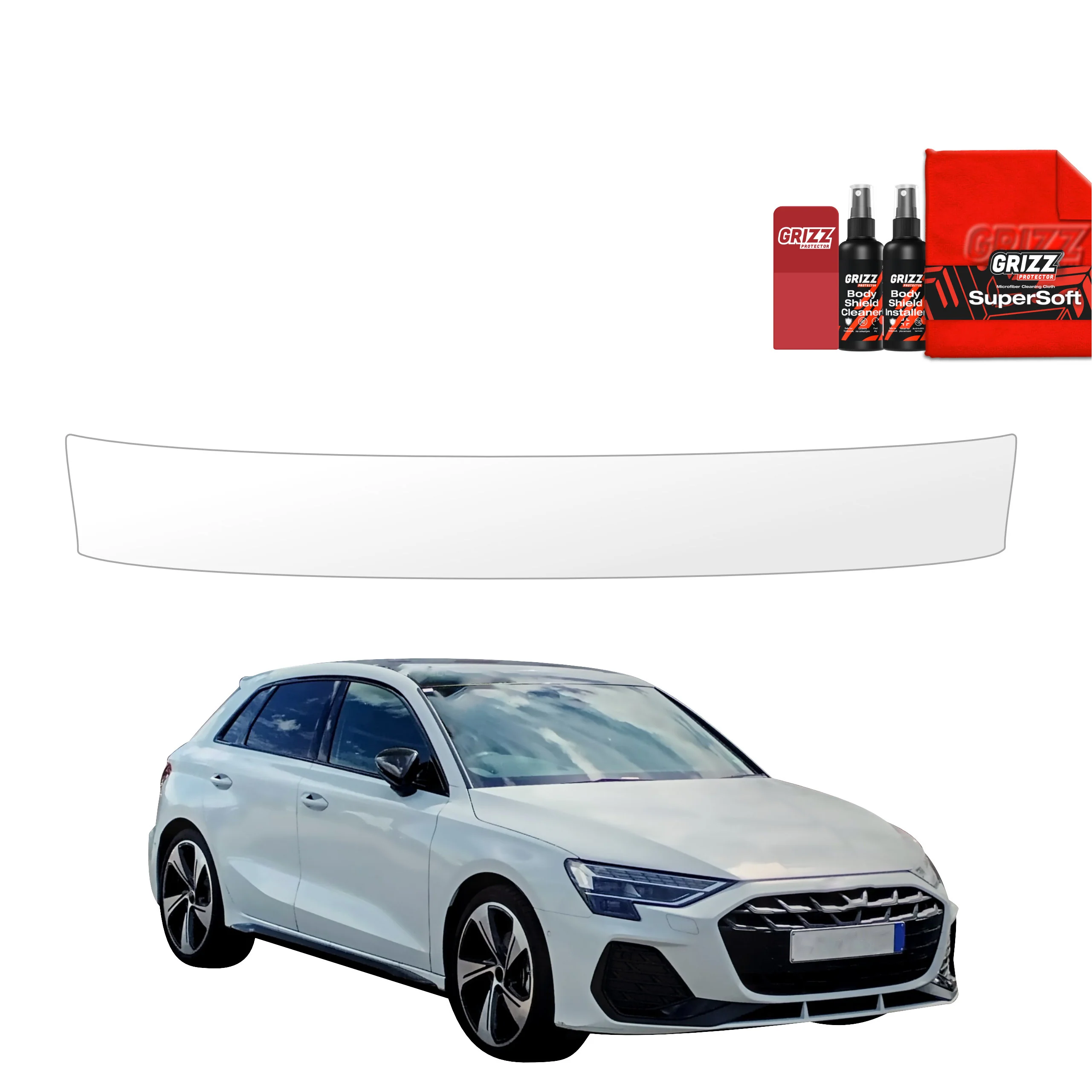 Schutzfolie für Ladekante - Audi A3 8Y Hatchback 5D (2024-2026)