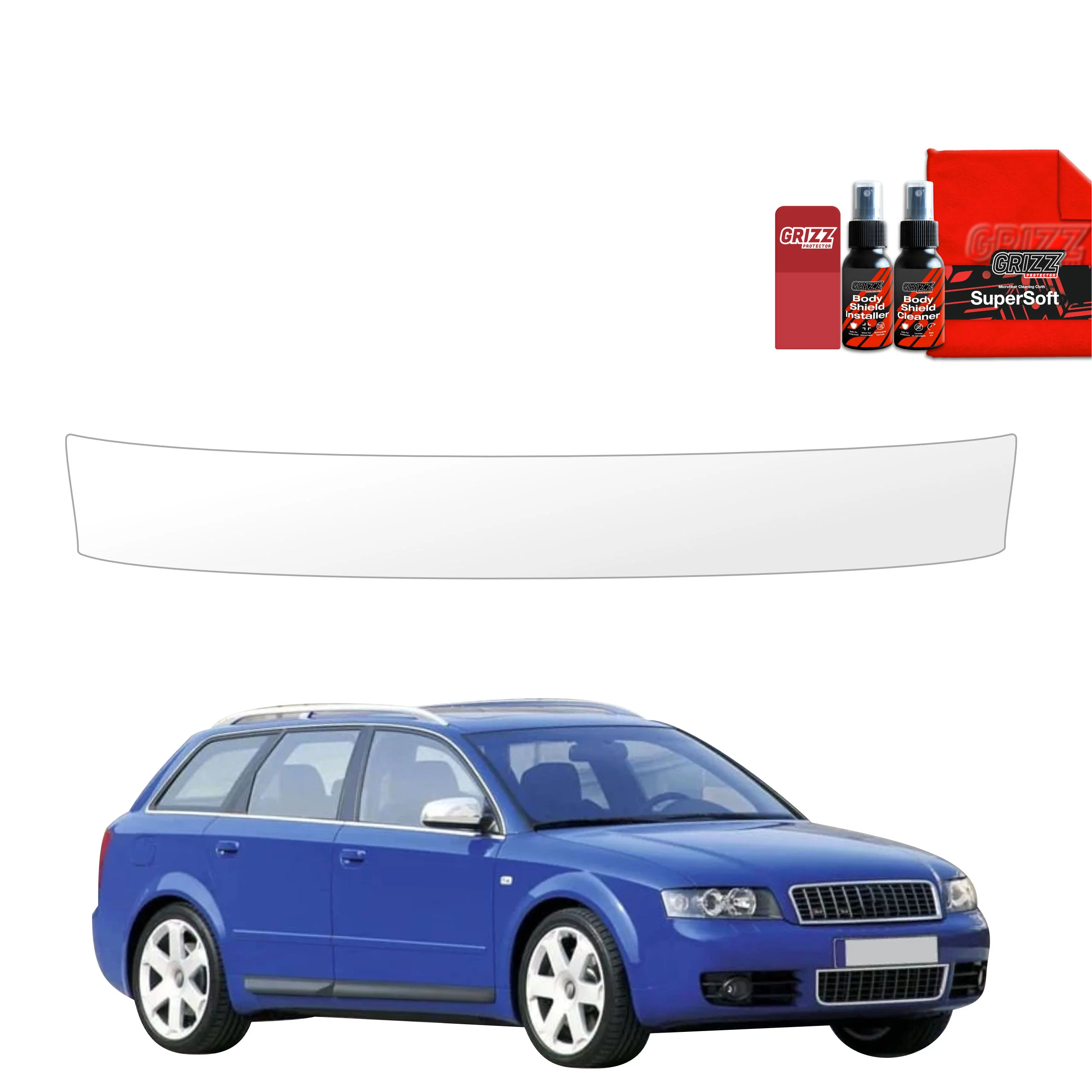 Schutzfolie für Ladekante - Audi A4 B6 Avant (2000-2006)