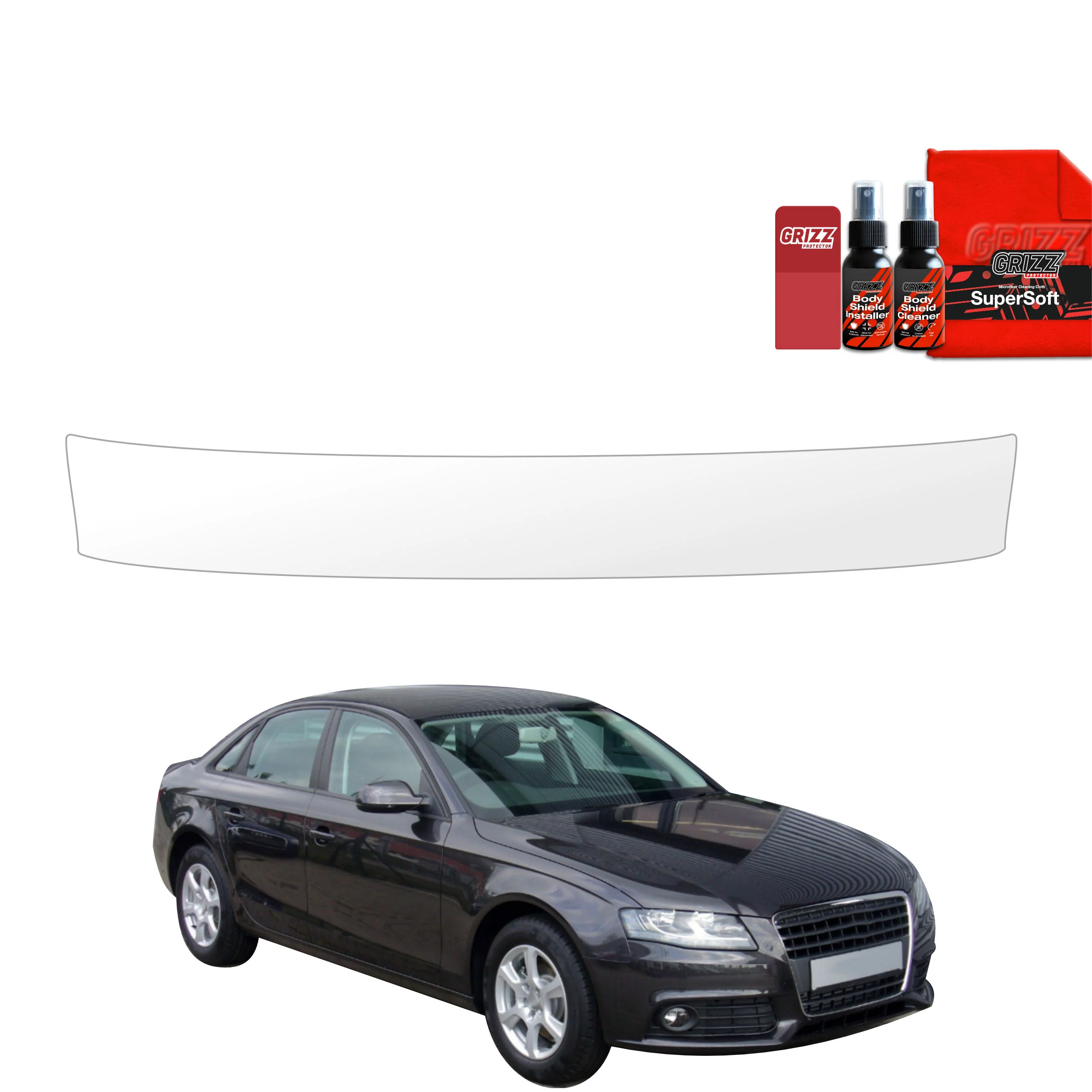 Schutzfolie für Ladekante - Audi A4 B8 Sedan (2007-2011)