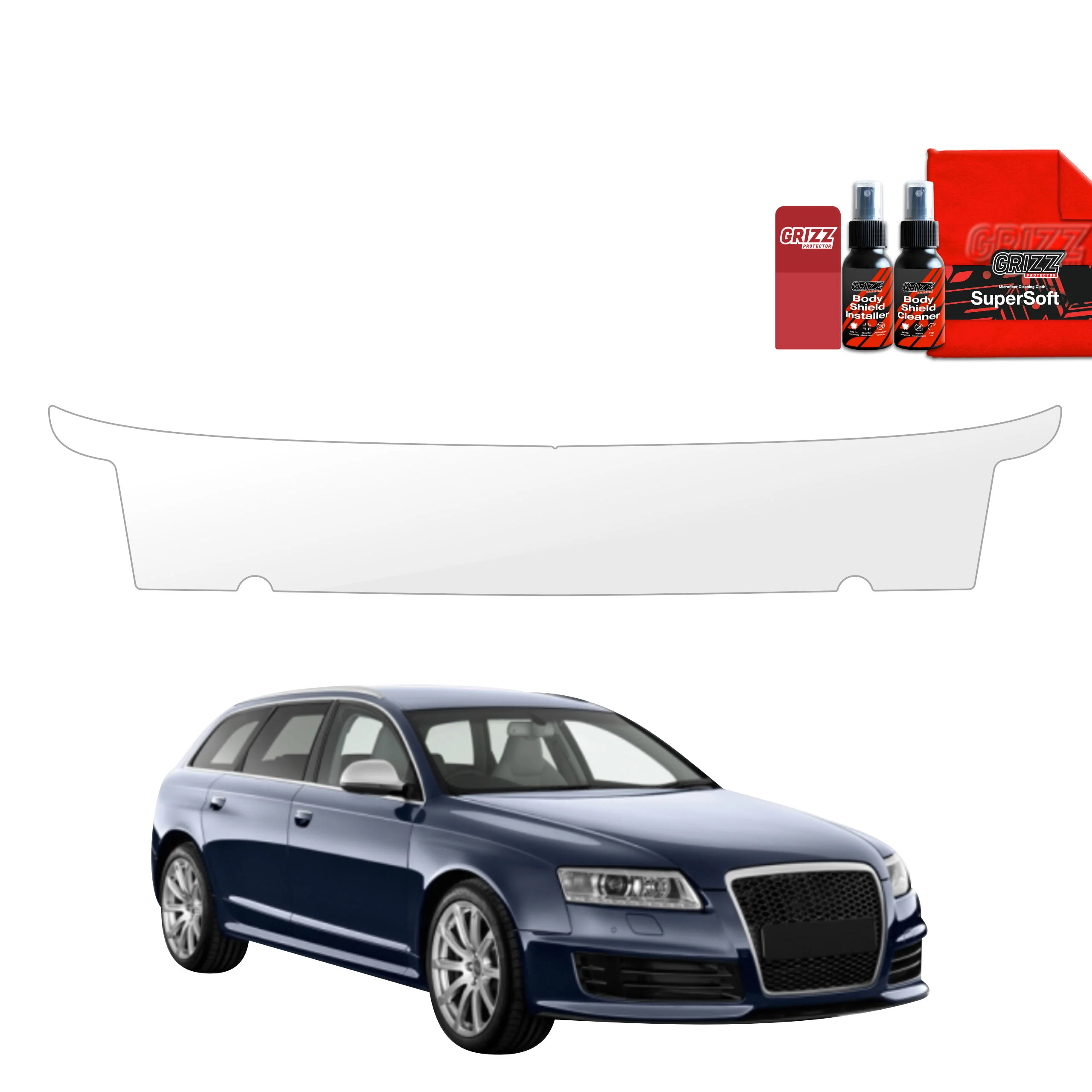 Schutzfolie für Ladekante - Audi A6 C6 Avant Facelifting (2008-2011)
