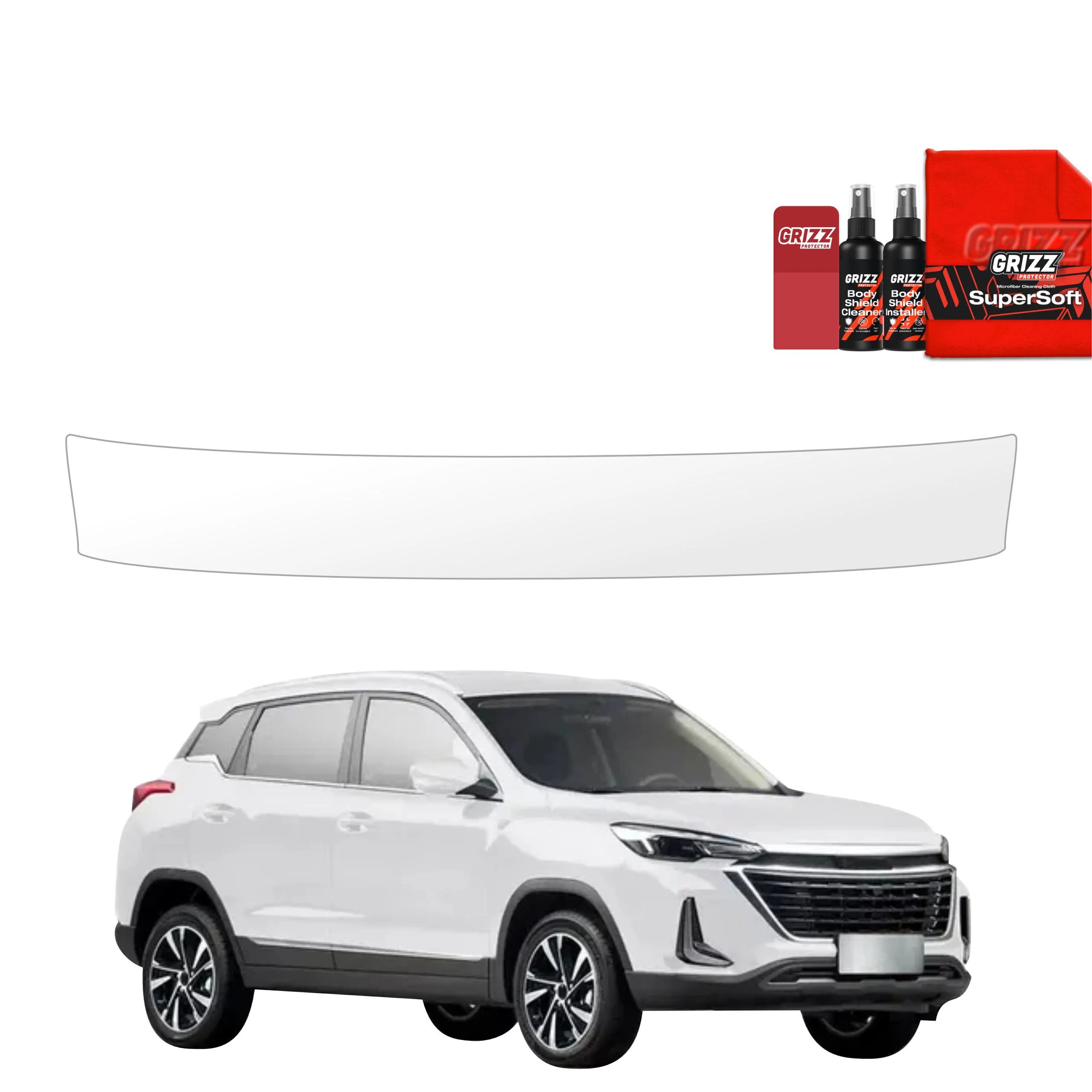 Schutzfolie für Ladekante - BAIC BEIJING 3 (2023-2026)