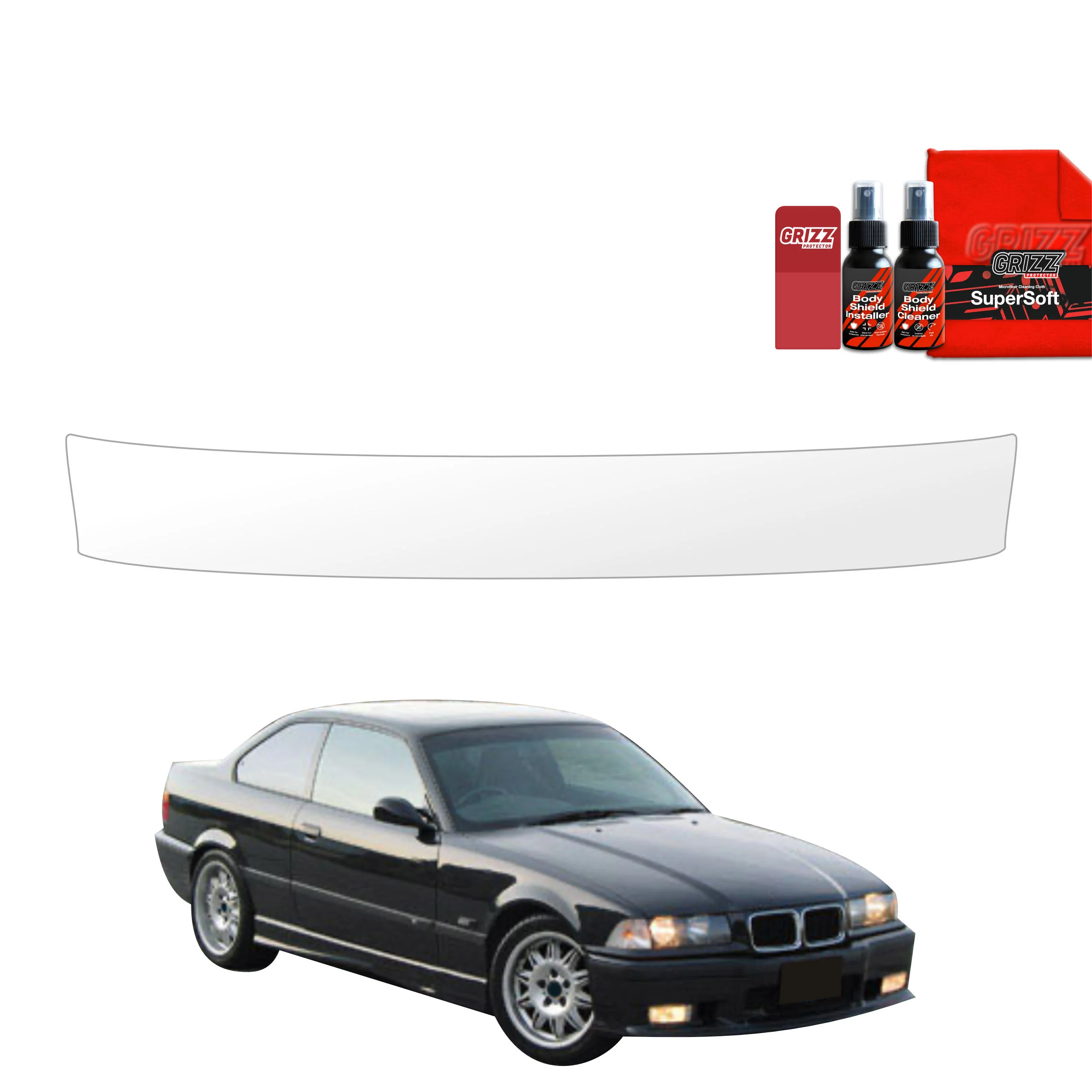 Schutzfolie für Ladekante - BMW 3 E36 Coupe (1991-1999)