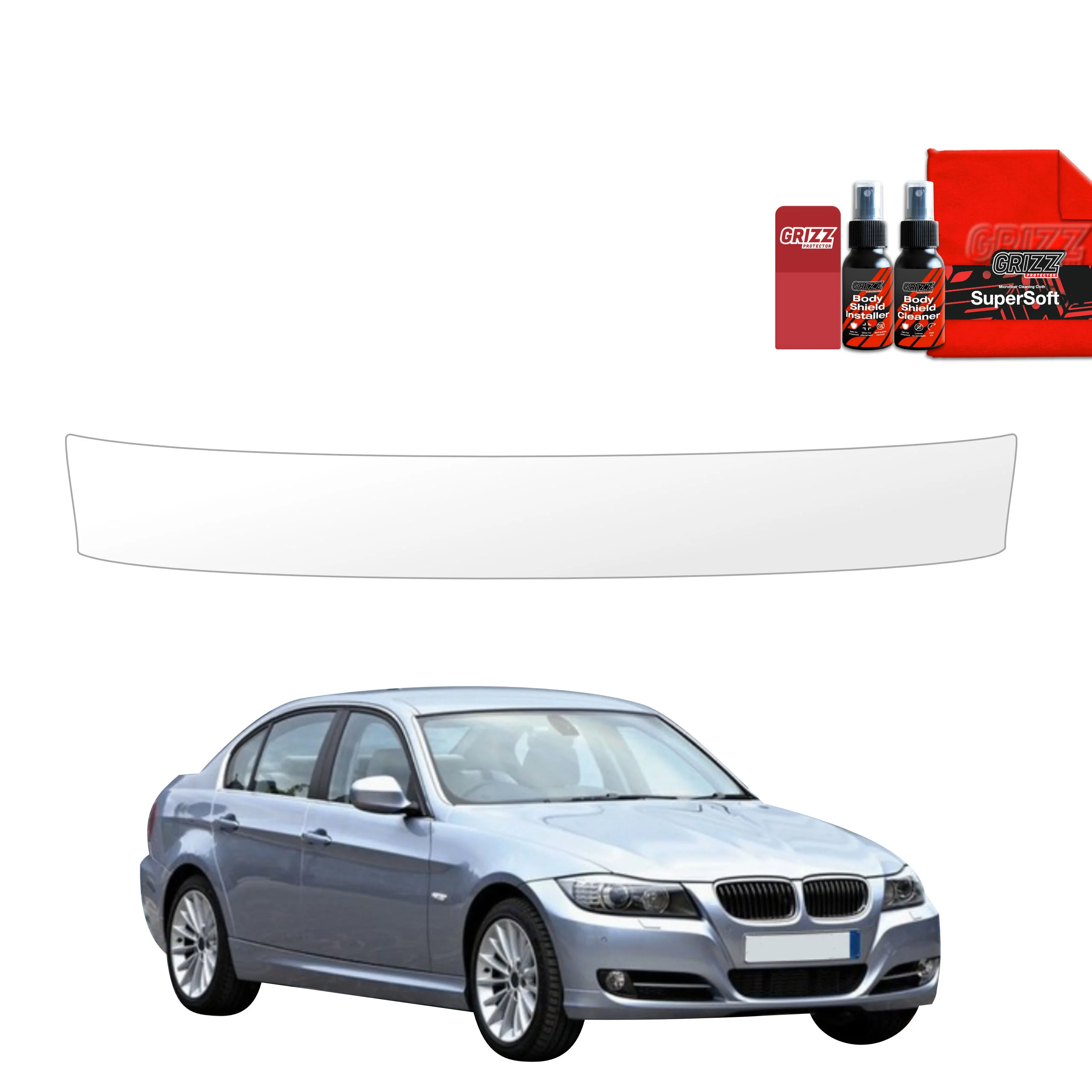 Schutzfolie für Ladekante - BMW 3 E90 Sedan Pre-LCI (2004-2008)