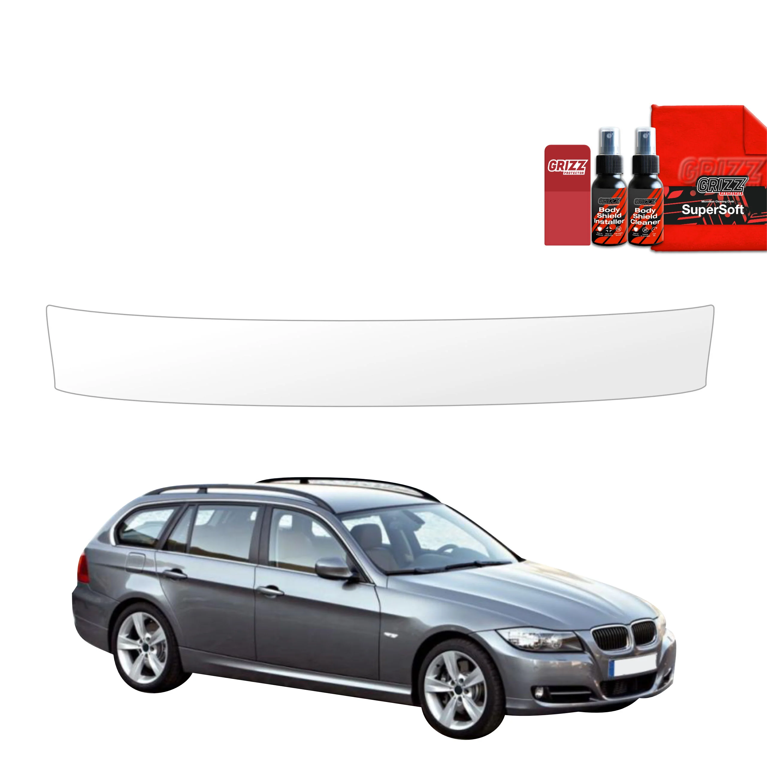Schutzfolie für Ladekante - BMW 3 E91 Kombi LCI (2008-2012)